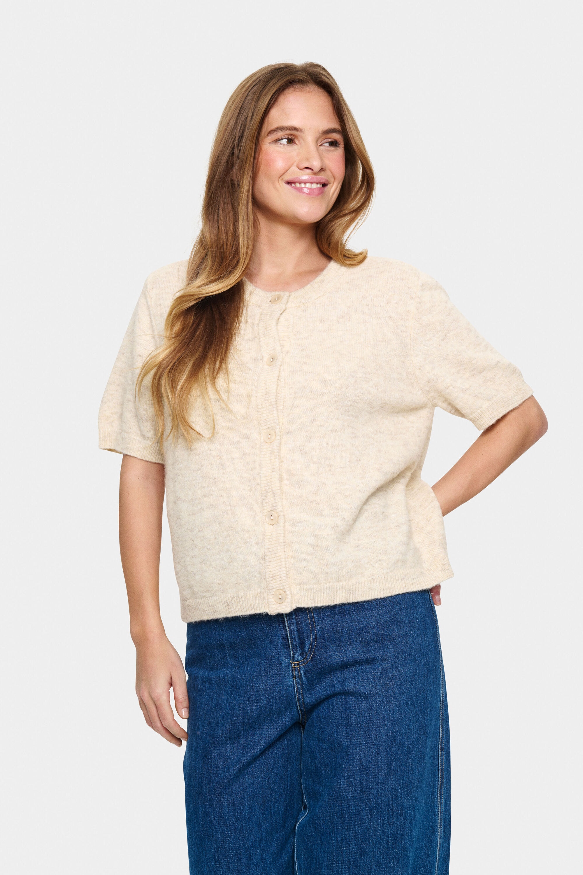 Saint Tropez Strickjacke »Damen Strickjacke ZanettSZ«