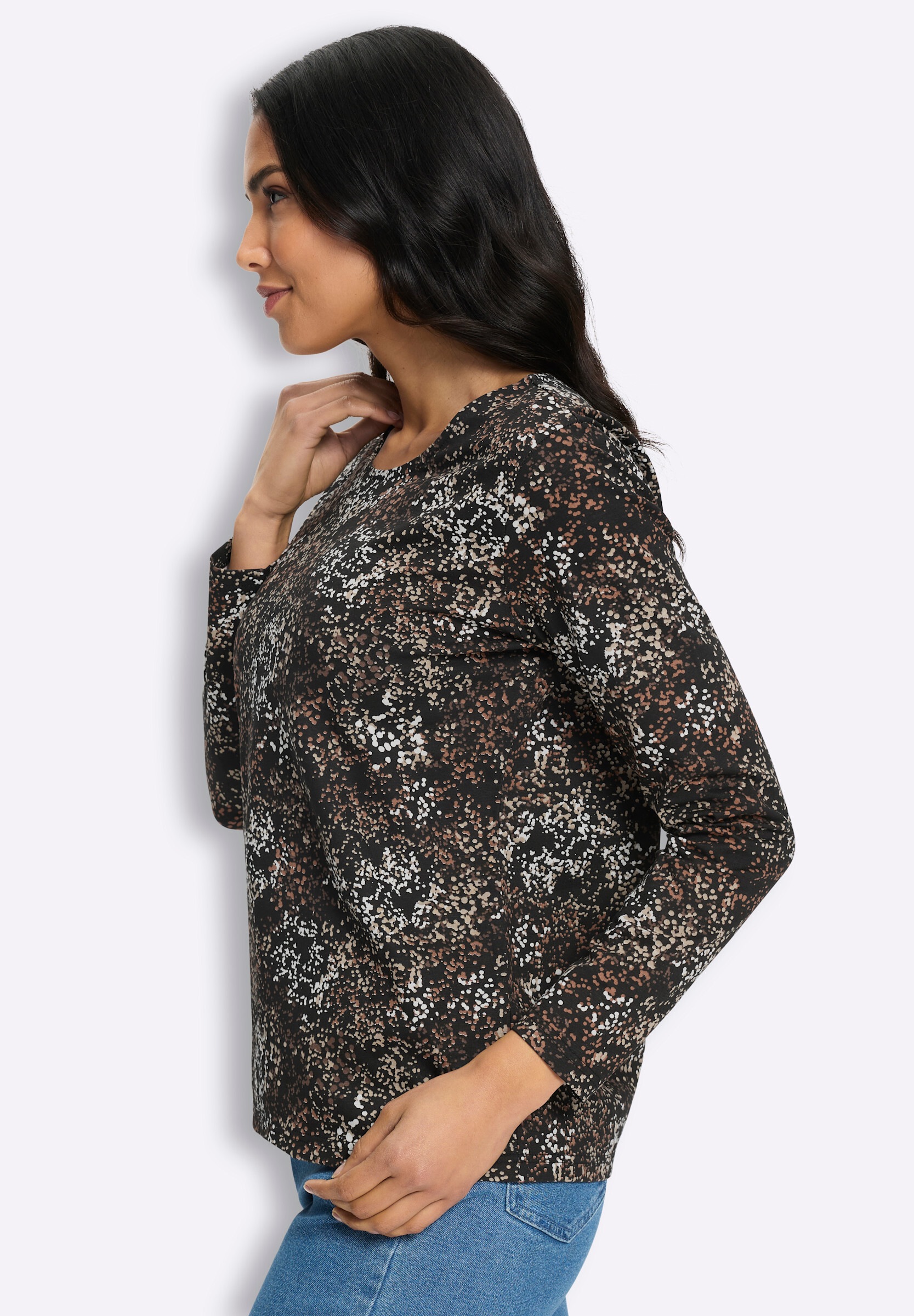 Sieh an! T-Shirt »Langarm-Shirt Langarmshirt«