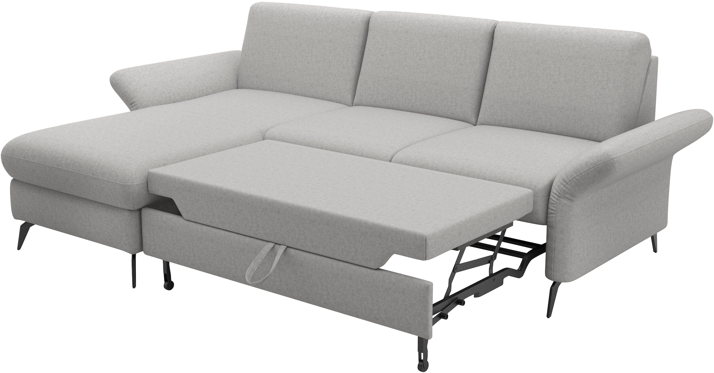 Home affaire Ecksofa »Rochelle«, wahlweise mit Bettfunktion, Bettkasten und Armteilverstellung