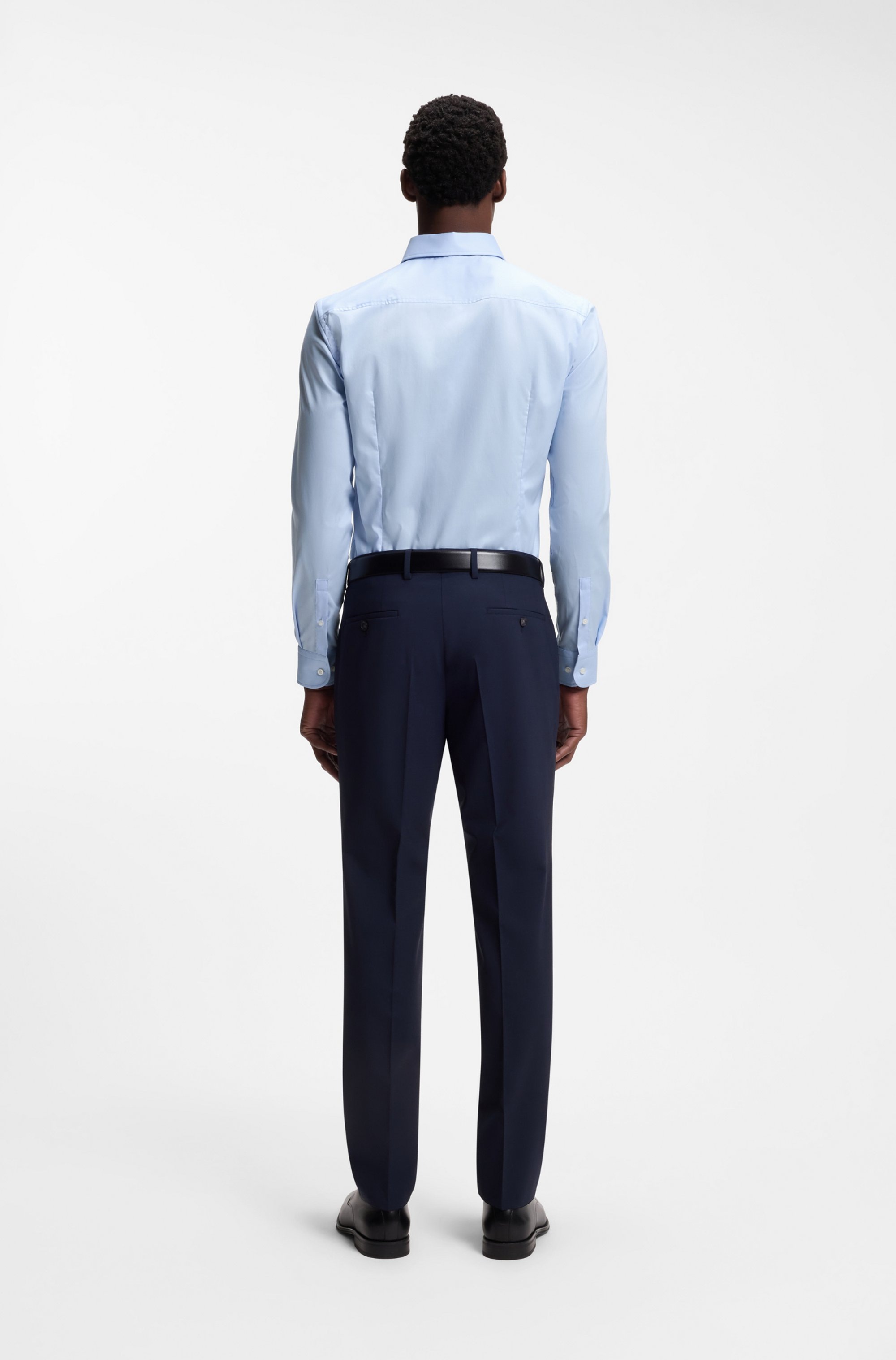 BOSS Businesshemd Kentkragen, Slim Fit, bügelleicht