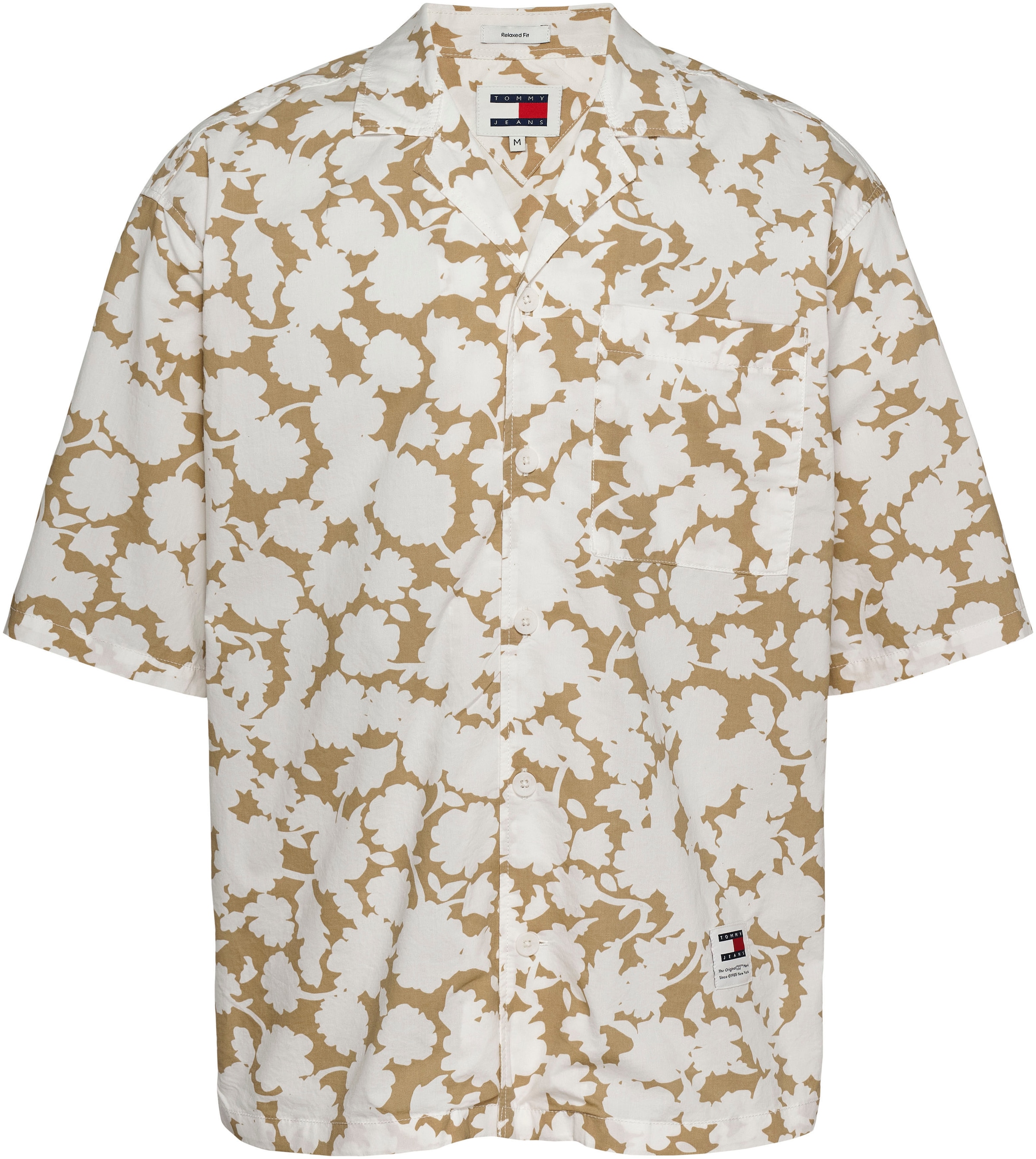 Tommy Jeans Kurzarmhemd »TJM RLX FLORAL AOP CAMP SHIRT«, mit Allover-Print