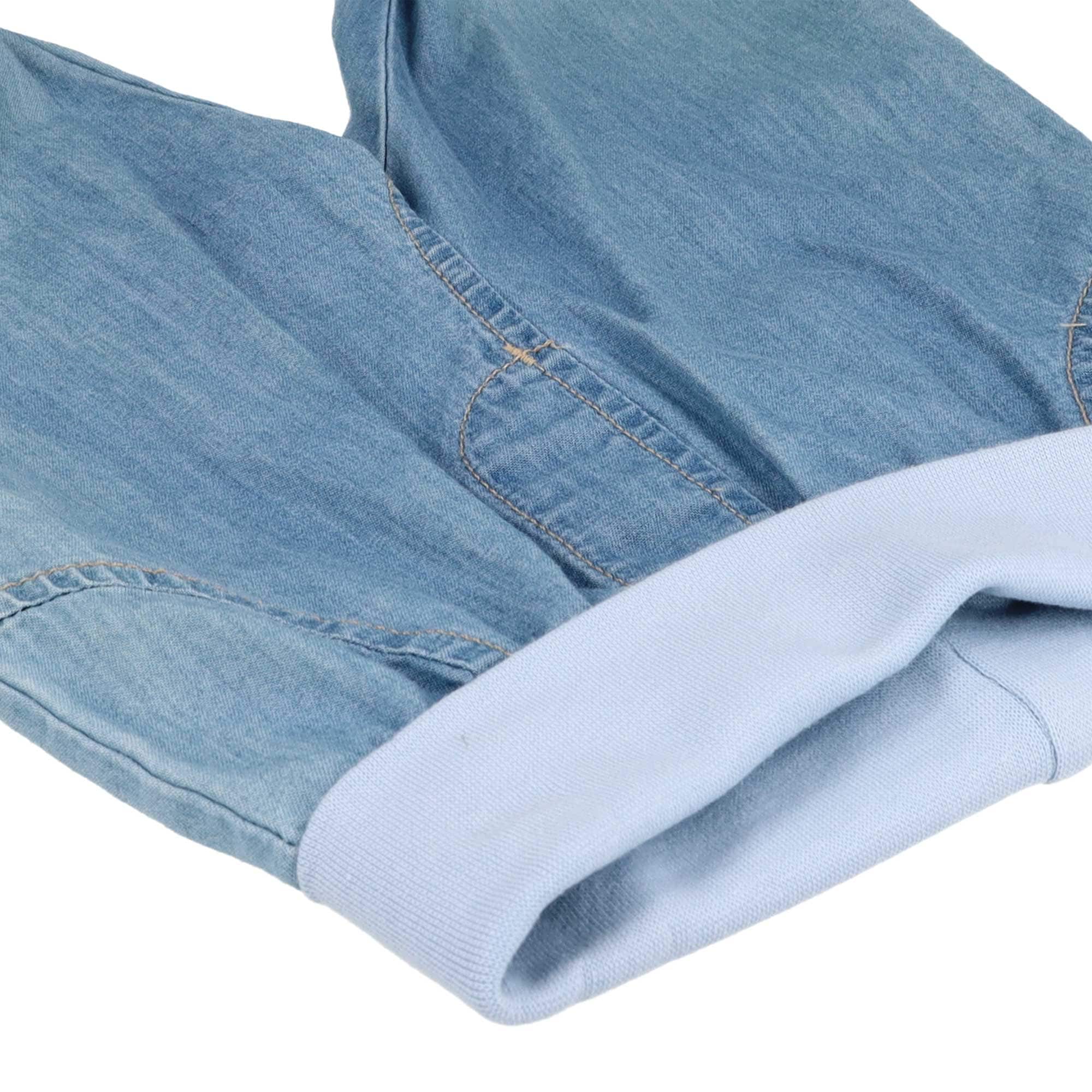 MAXIMO Schlupfhose  Denim-Optik, Pumphose, unisex, vielseitiger Sommerstyle