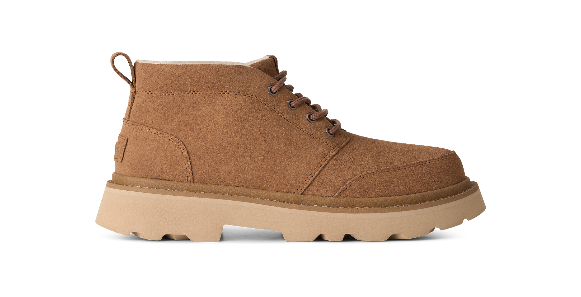 UGG Schnürboots »M CHUKKA LUG«  Winterboots mit Ziernähten und Logoprägung