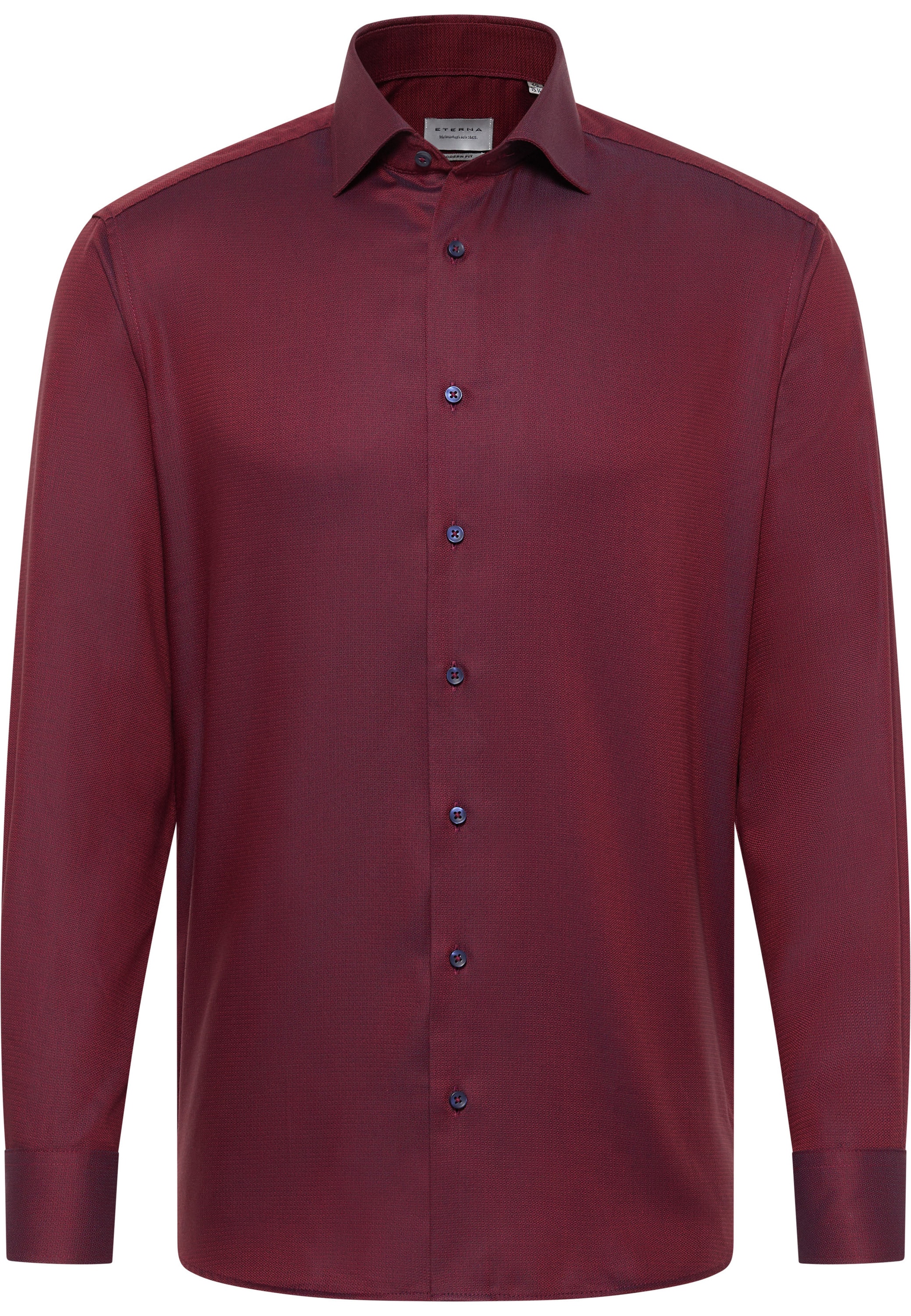 Eterna Langarmhemd »MODERN FIT«, NON IRON (bügelfrei)