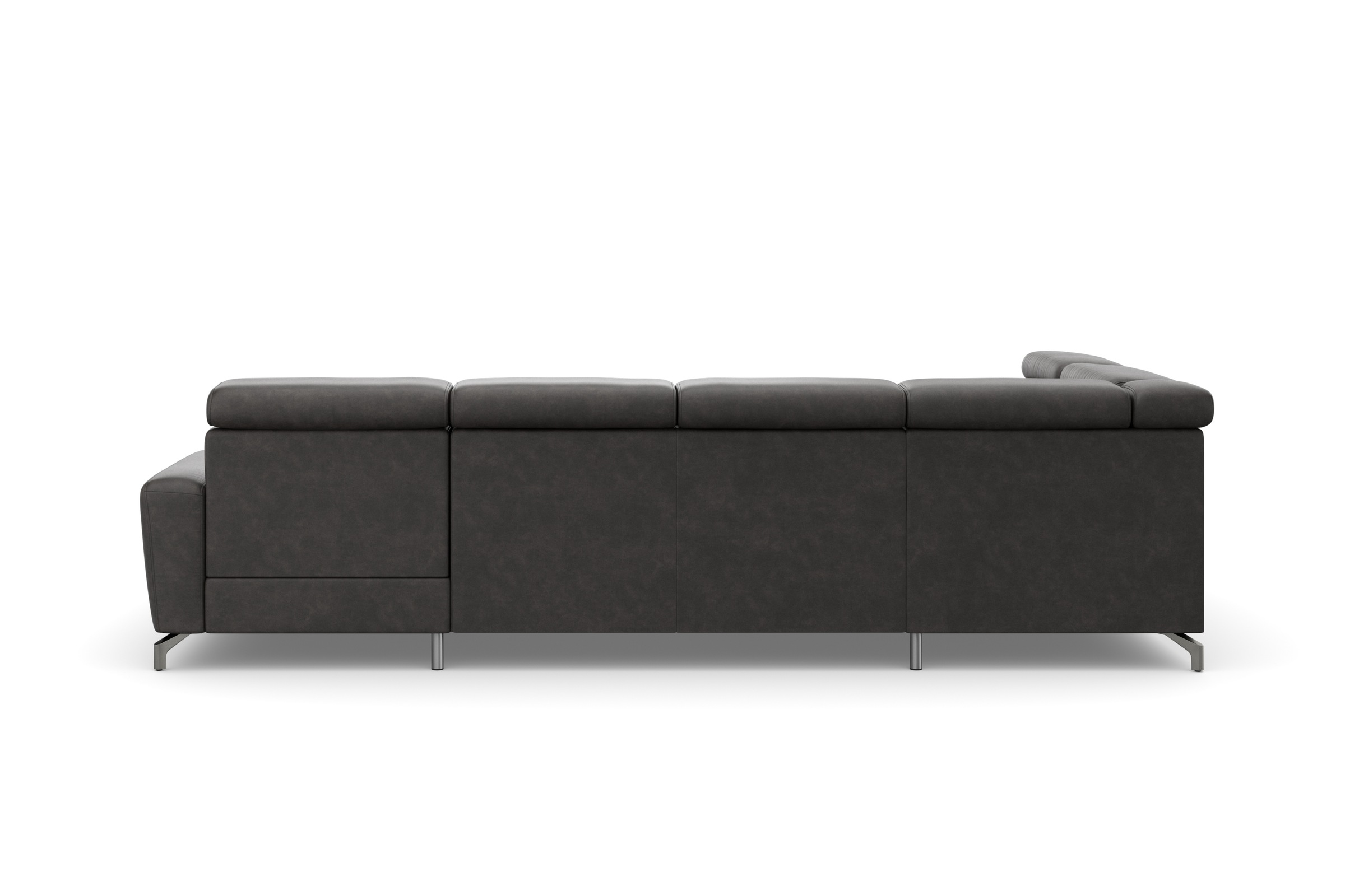 sit&more Wohnlandschaft »Scarlett U-Form«, inklusive Kopfteilverstellung, wahlweise mit Bettfunktion, Bettkasten