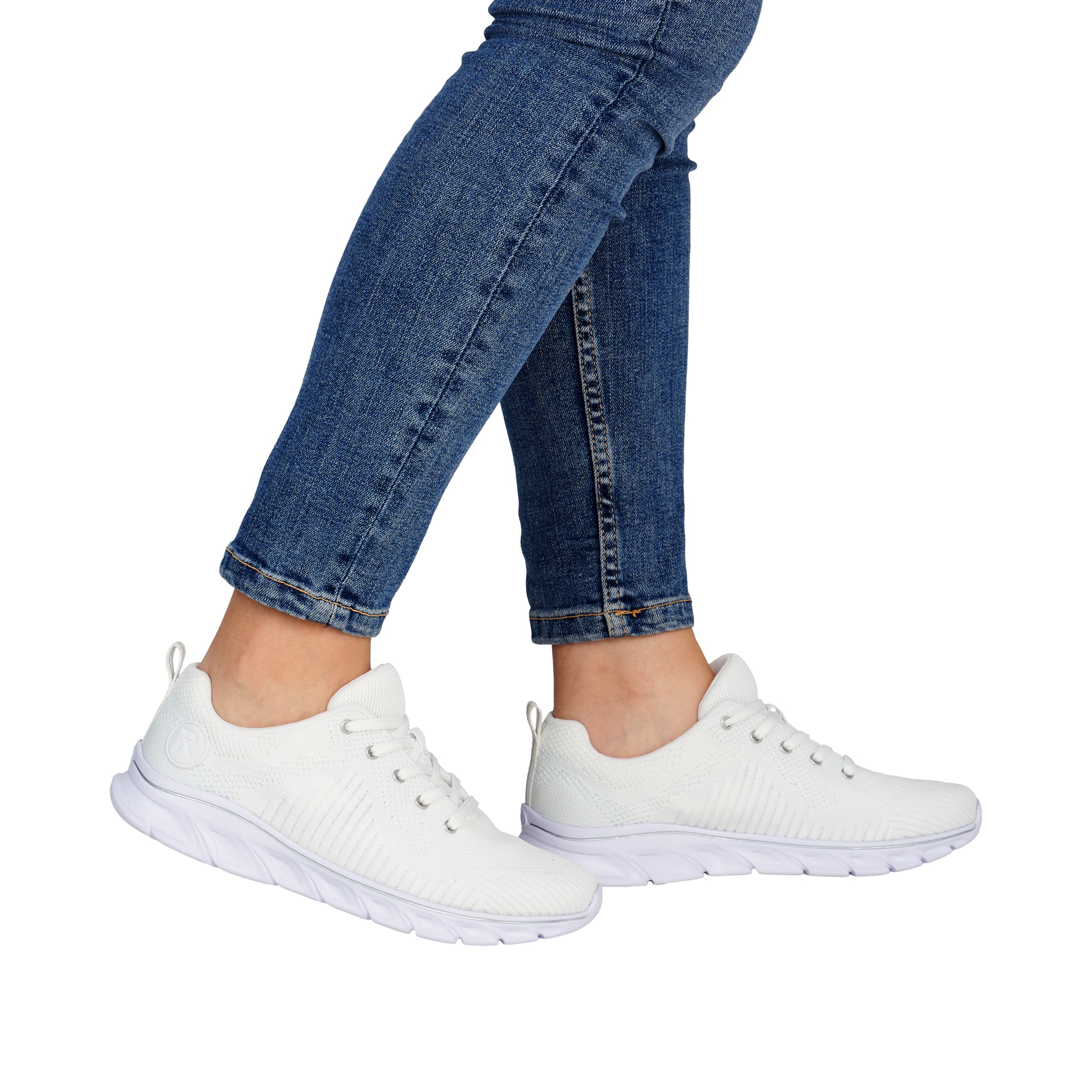 Rieker Sneaker  mit leichter Laufsohle, Freizeitschuh, Halbschuh, Schnürschuh