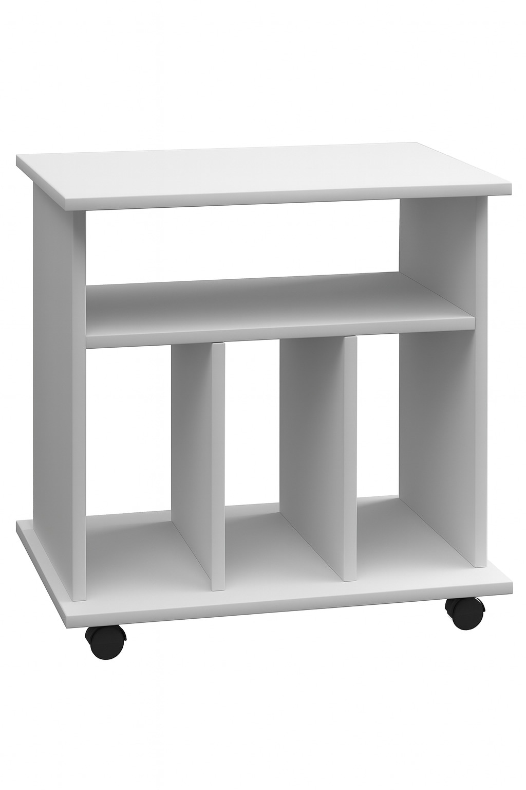 VCM Wohnzimmertisch »Holz Schallplatten LP Regal Rollen Retal«