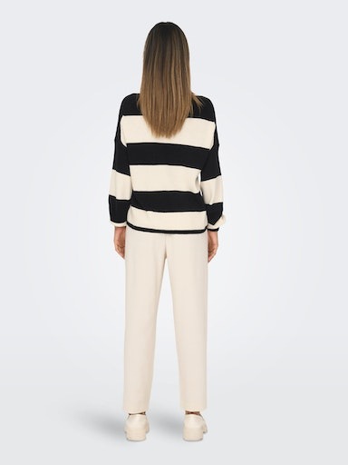 ONLY Strickpullover »ONLATIA L/S STRIPE PULLOVER KNT NOOS«