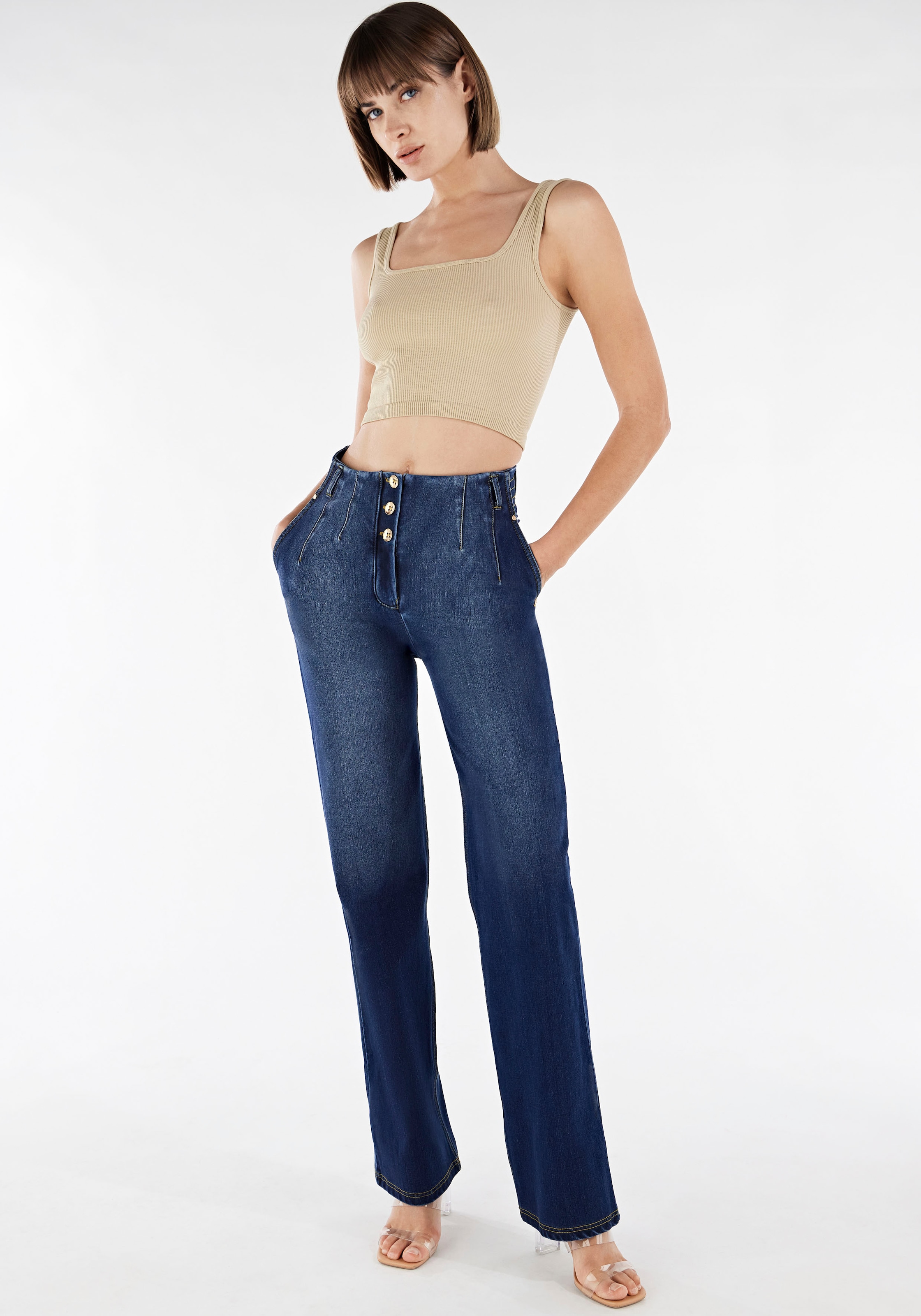 Effekt Skinny-fit-Jeans Shaping bei SUPERSKINNY«, Freddy mit OTTOversand Lifting »WRUP &