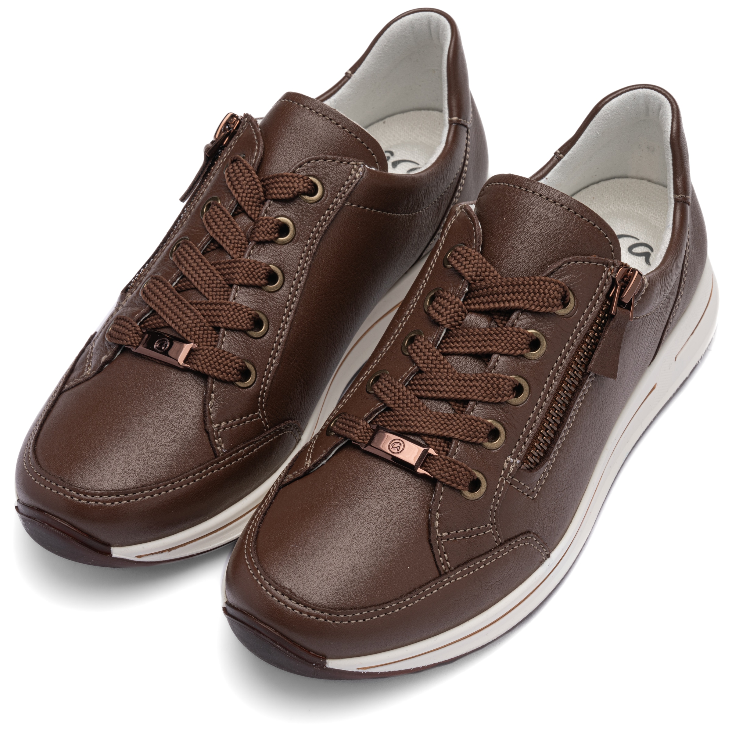 Ara Keilsneaker »OSAKA«  Freizeitschuh, Halbschuh, Schnürer in Komfortweite H (=sehr weit)