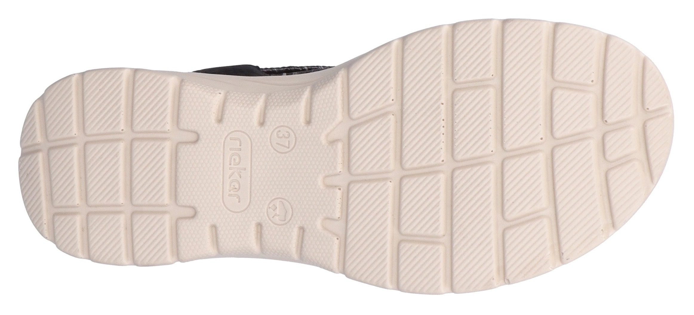 Rieker Sandale, Sommerschuh, Outdoorsandale mit regulierbaren Klettverschlüssen