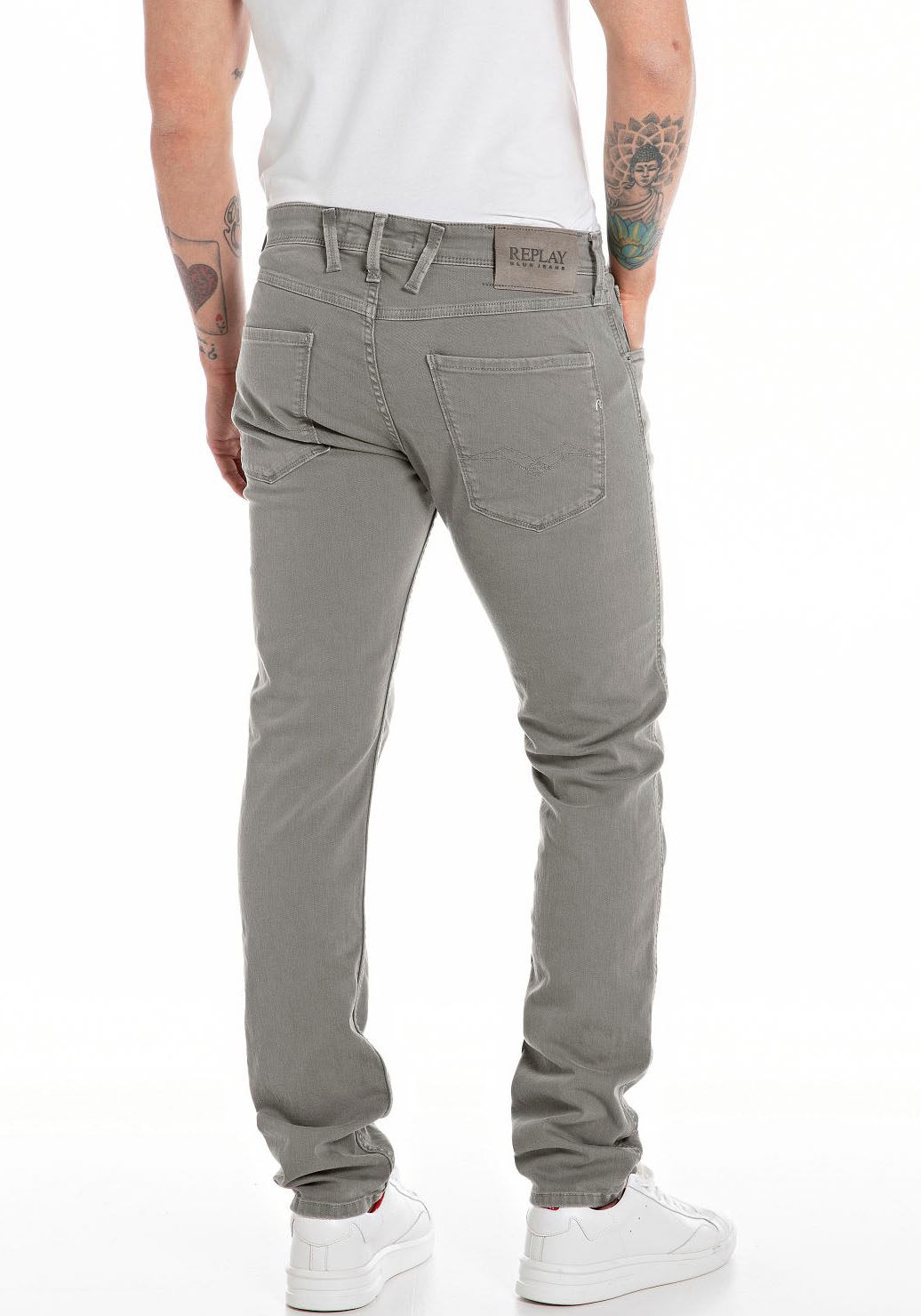 Replay Slim-fit-Jeans »ANBASS HYPERFLEX BIO«