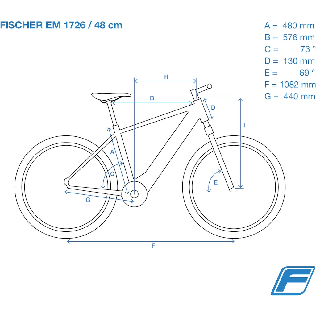 FISCHER Fahrrad E-Bike »MONTIS EM 1726 422«, 10 Gang, (mit Akku-Ladegerät-mit Werkzeug)