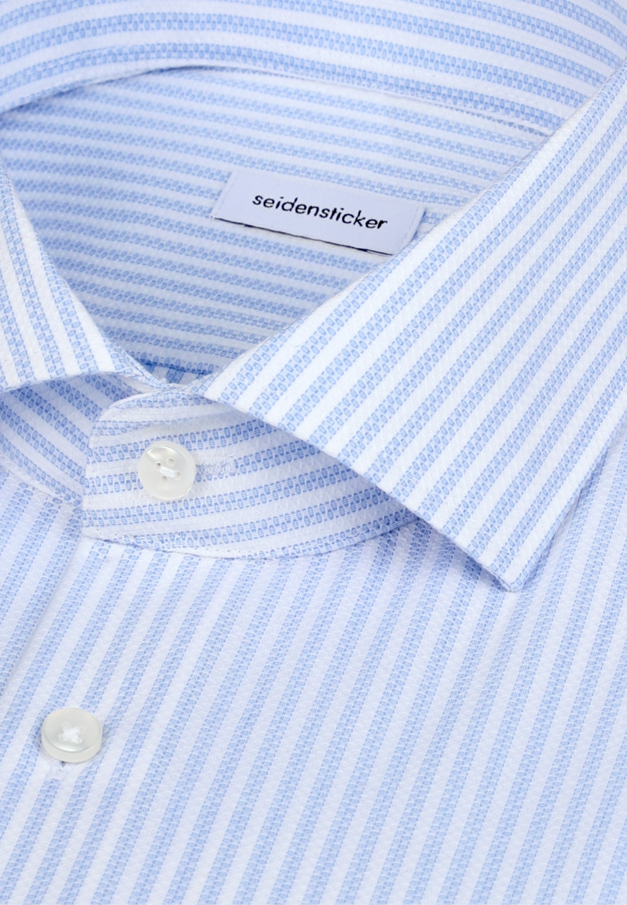 seidensticker Businesshemd »Schwarze Rose« X-Slim 1/1 Kentkragen Gestreift