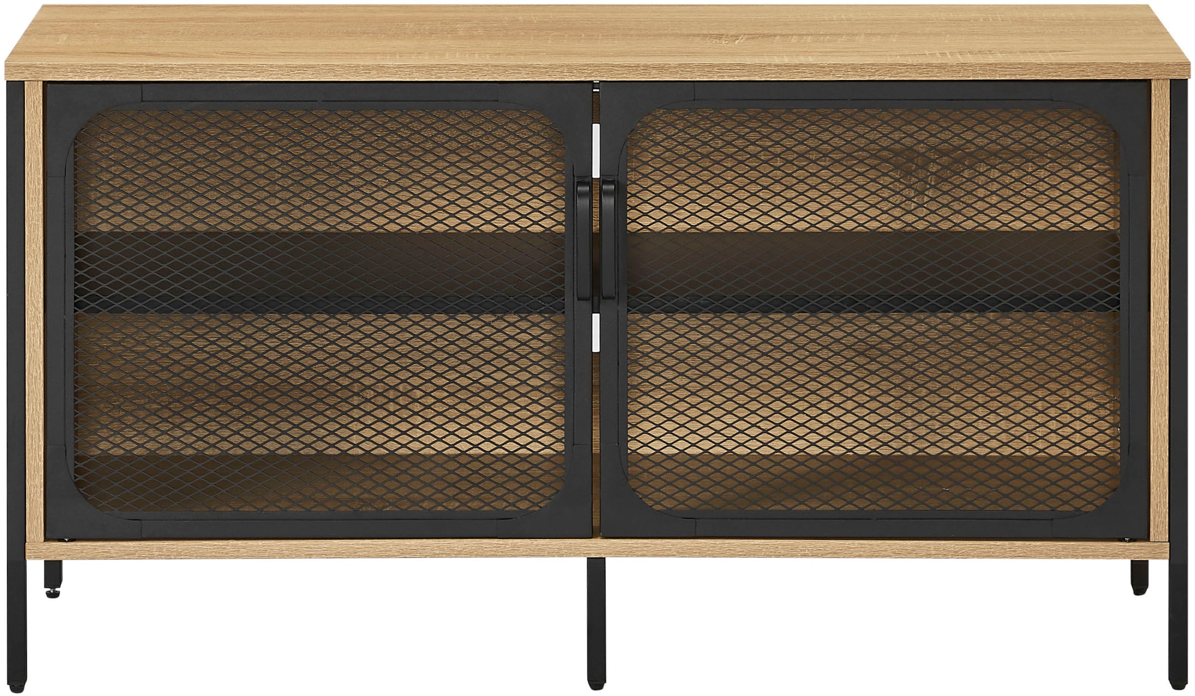 OTTO home TV-Board »Amance« mit natürlichen ABS-Kanten und langlebigem Metallgestell