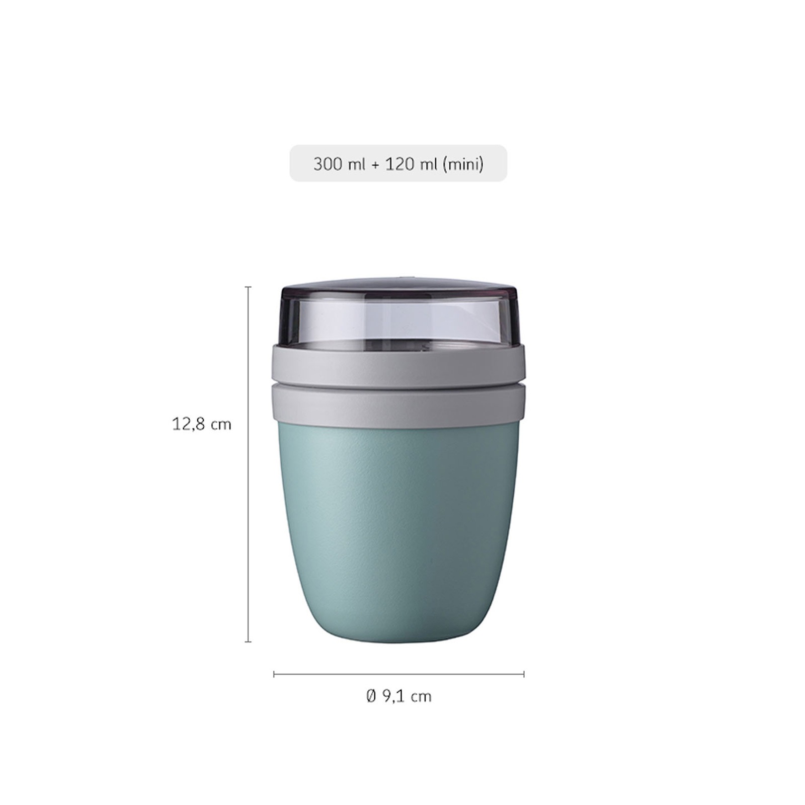 Mepal Lunchbox »Lunchpot Mini Ellipse ø 9,1 cm«, (1 tlg.)