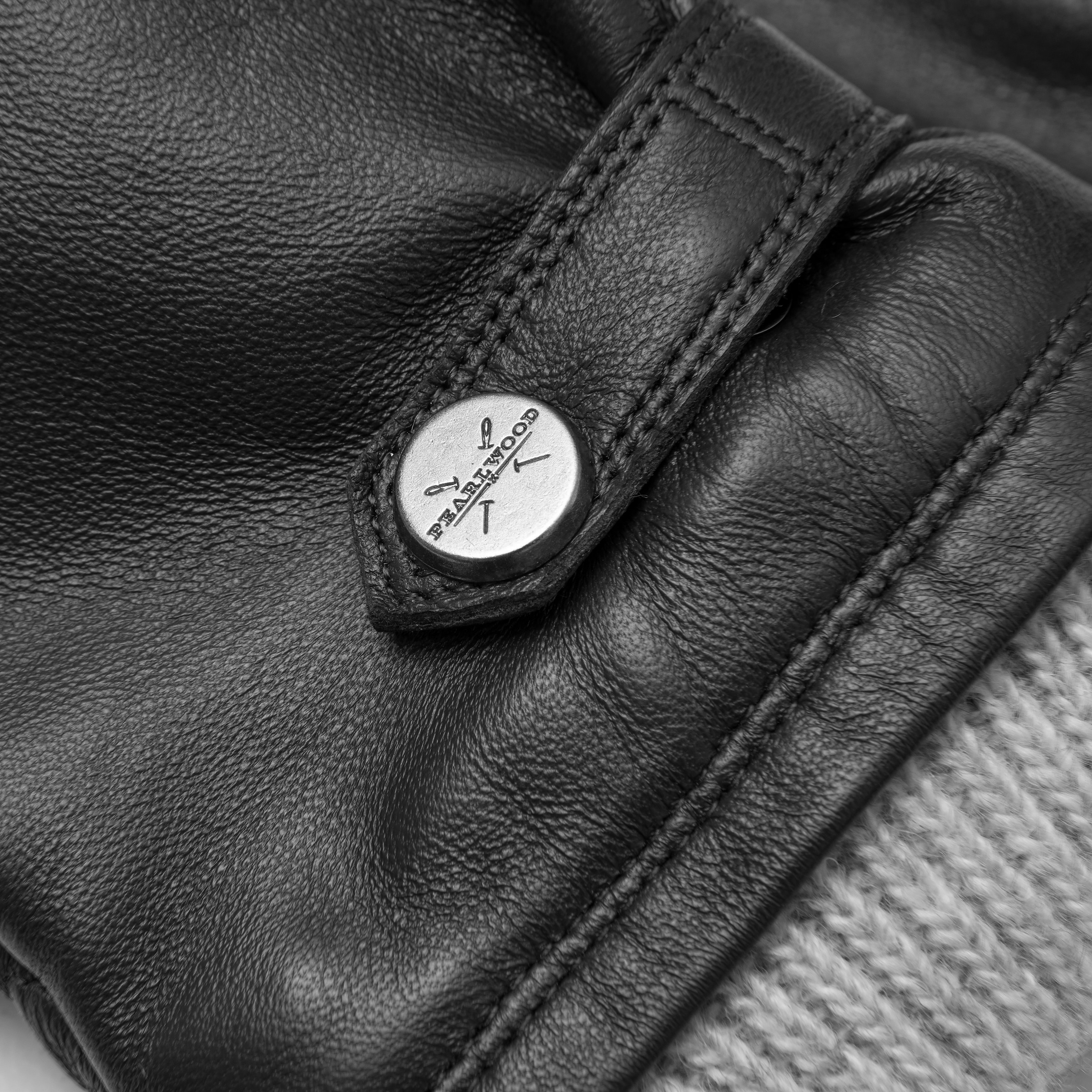 PEARLWOOD Lederhandschuhe »SUNNY« 1 Paar,  anschmiegsamer Elastikbund schütz vor Wind, Regen, Kälte und Schmutz