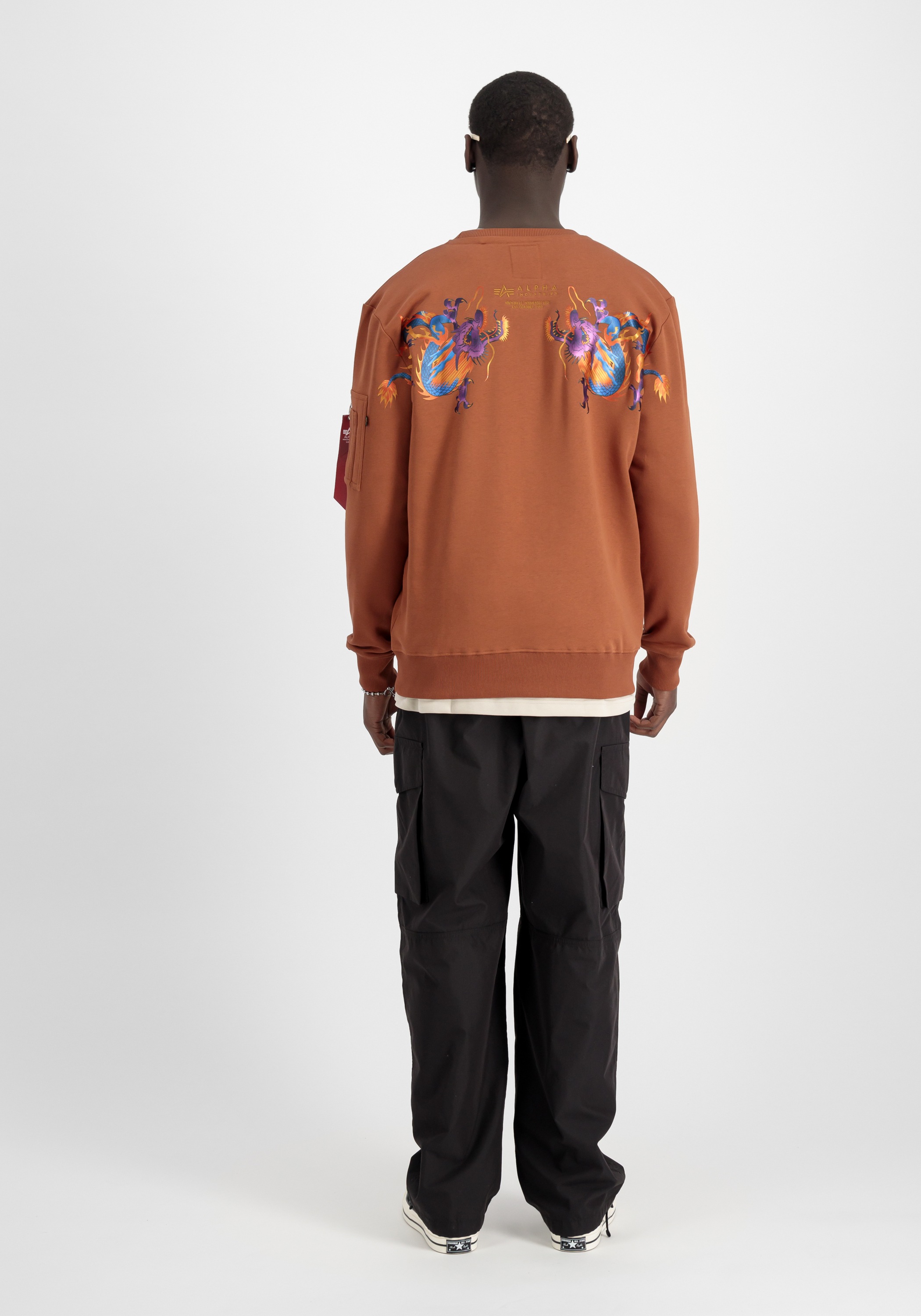 Alpha Industries Sweater »Alpha Industries Men - Sweatshirts Dragon EMB Sweatshirt«
