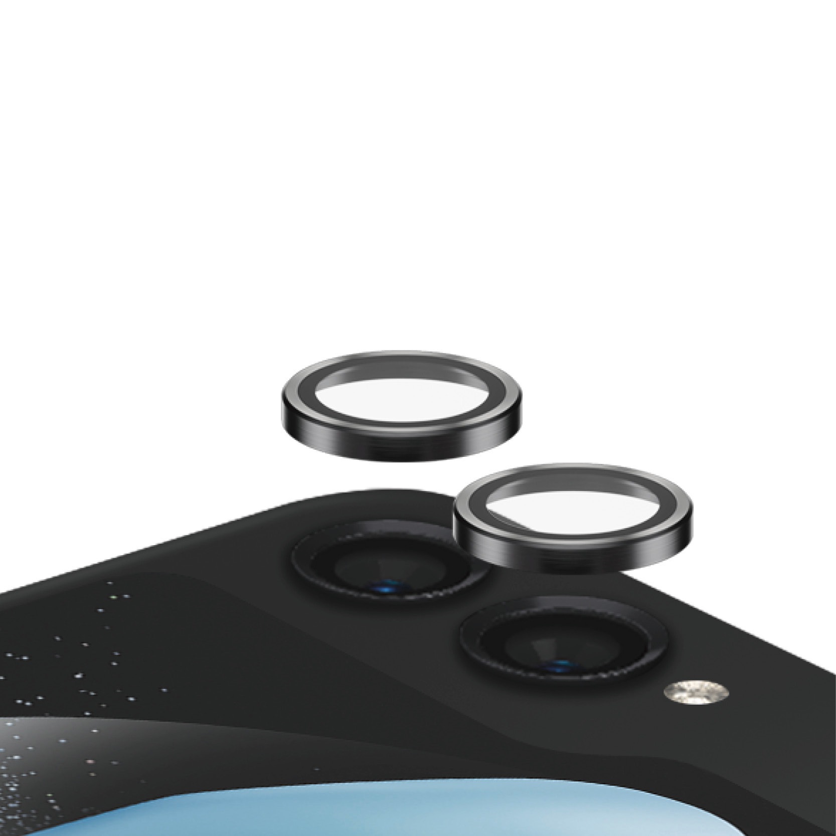 PanzerGlass Kameraschutzglas »Hoops Camera Lens für Samsung Galaxy Z Flip 6«, für Samsung Galaxy Z Flip 6, Kameraschutz, Linsenschutz, kratz- & stoßfest