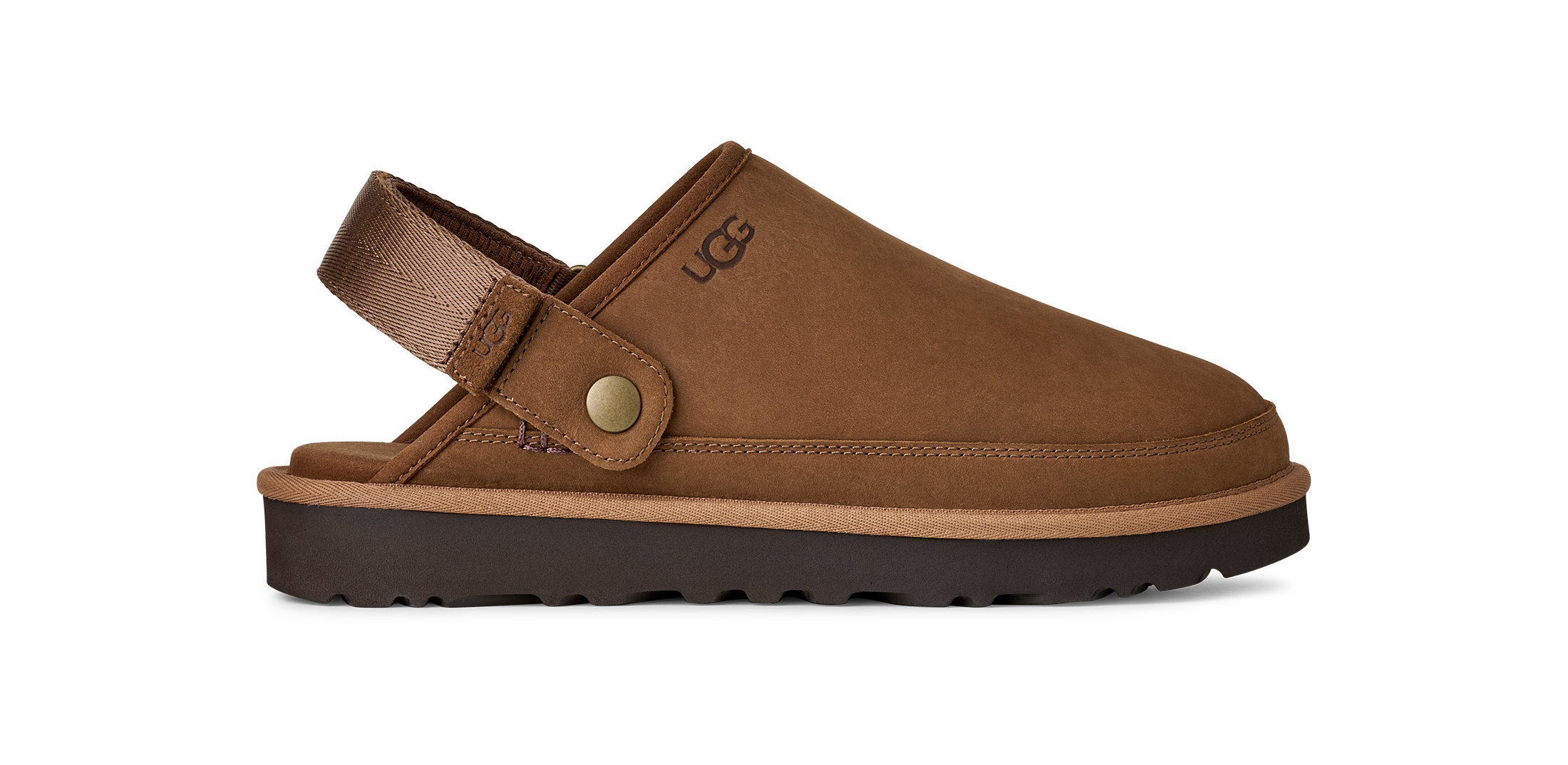UGG Clog »GOLDENCOAST CLOG II NUBUCK«  Mule, Sabot, Hausschuh, Fußbett mit Memory-Schaum