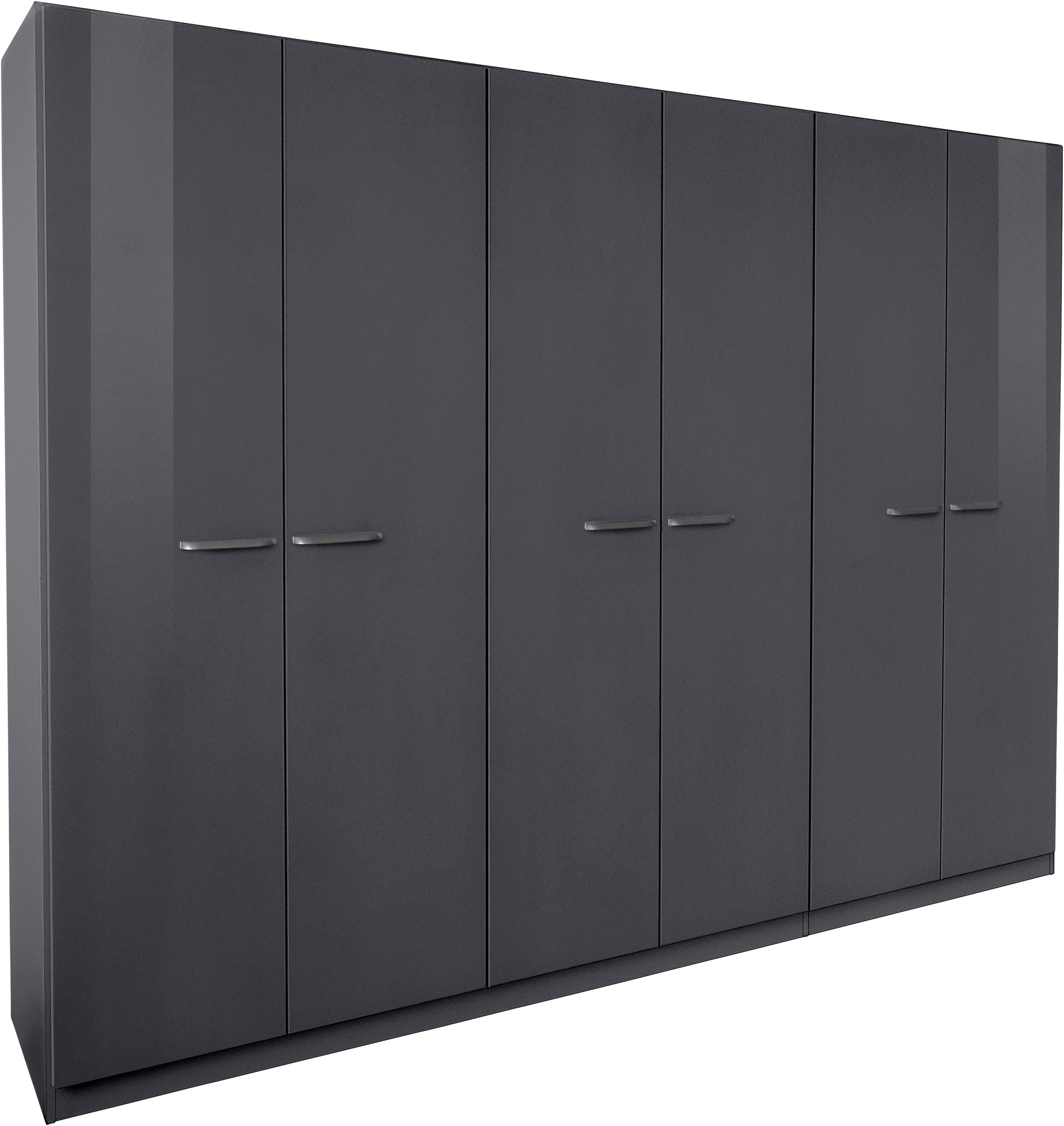 rauch Drehtürenschrank »Kleiderschrank Schrank Garderobe TOPSELLER OTELI inkl. Inneneinteilung«, (erhältlich in Breiten 91-360 cm, ab Breite 136cm inkl. Innenschubladen), mit zusätzlichen Einlegeböden, optional mit Spiegel MADE IN GERMANY