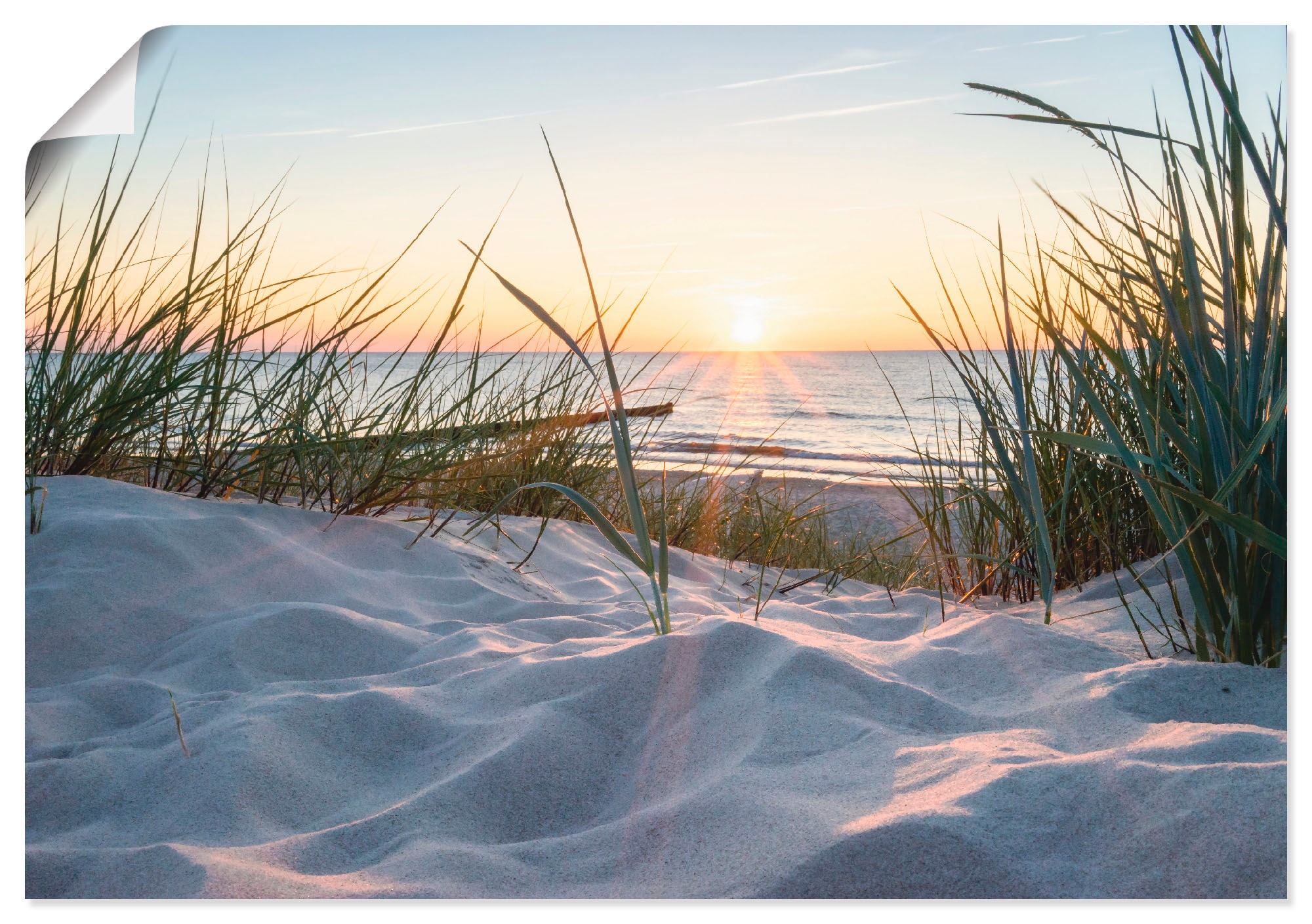 Artland Wandbild »Ostseestrand«, Strand, (1 als Alubild, St.), versch. oder online OTTO Poster Wandaufkleber bei kaufen in Größen Leinwandbild