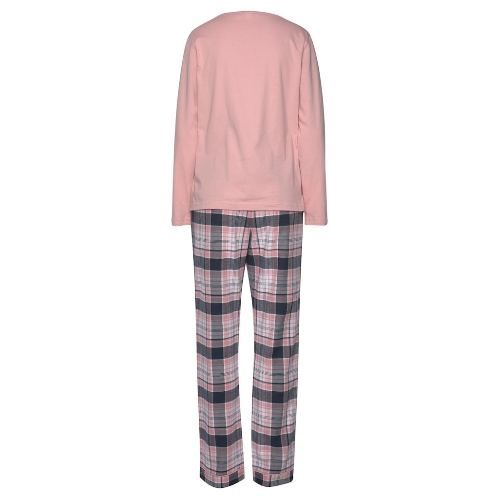 H.I.S Pyjama, mit karierter Schlafhose