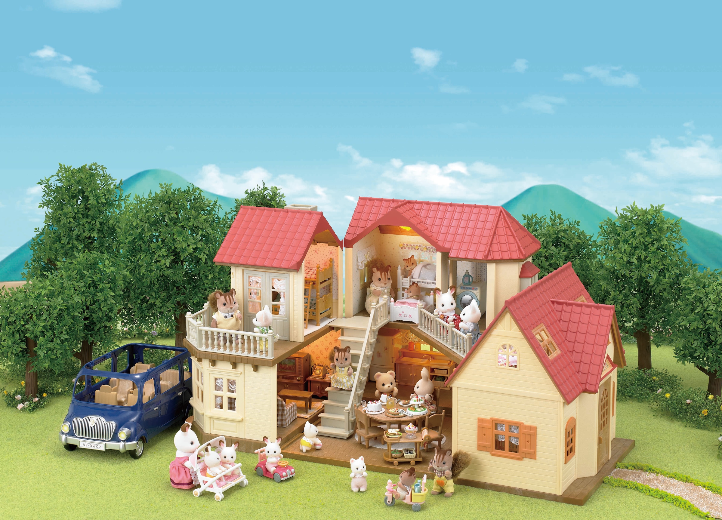 Sylvanian Families Spielzeug-Auto »Familien-Siebensitzer (6934)«