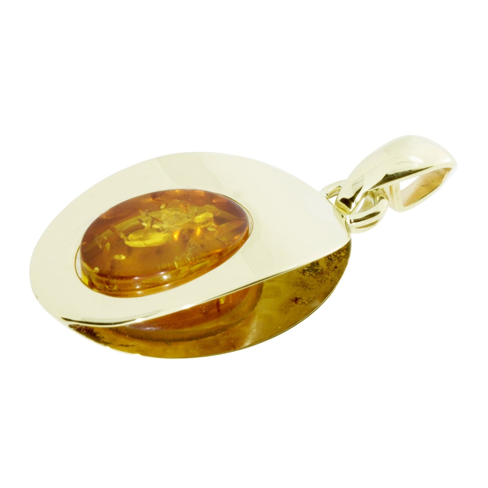 OSTSEE-SCHMUCK Kettenanhänger »- Jessie - Gold 333/000 - Bernstein«