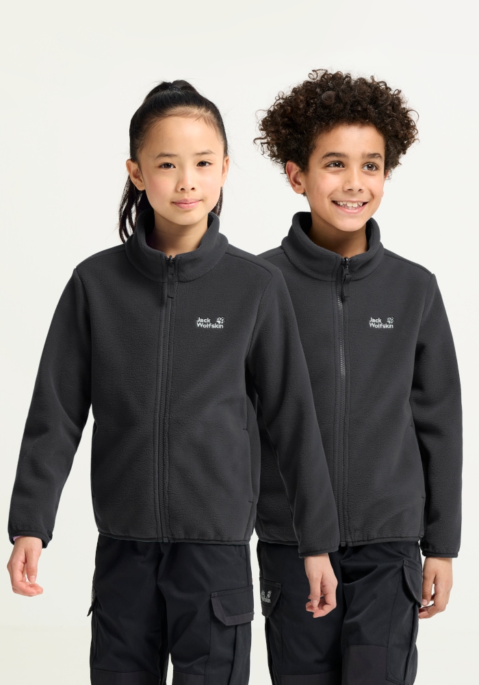 Jack Wolfskin Fleecejacke »TAUNUS 200 FZ K« für Kinder, mit 3-in-1-Kompatibilität, warm