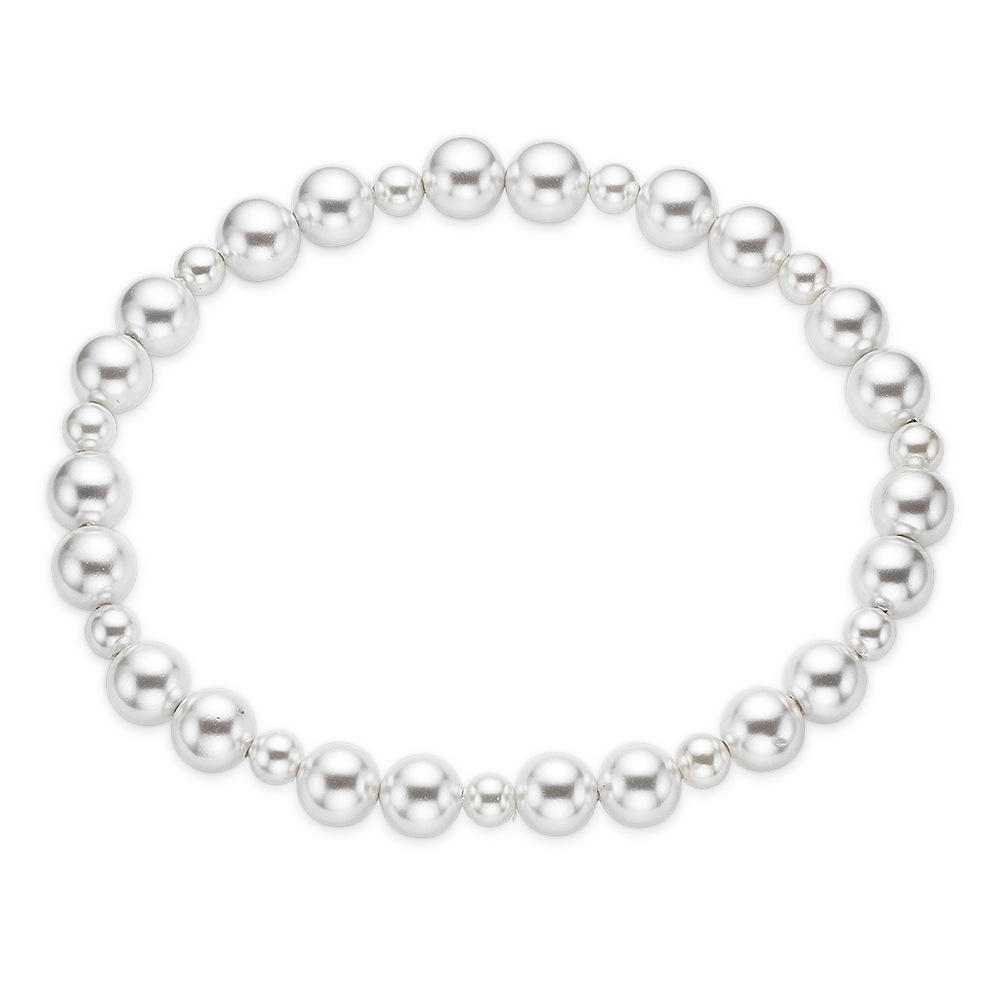 Bruno Banani Armband »Schmuck Geschenk flexibler Armschmuck« mit Achat und Muschelkernperle