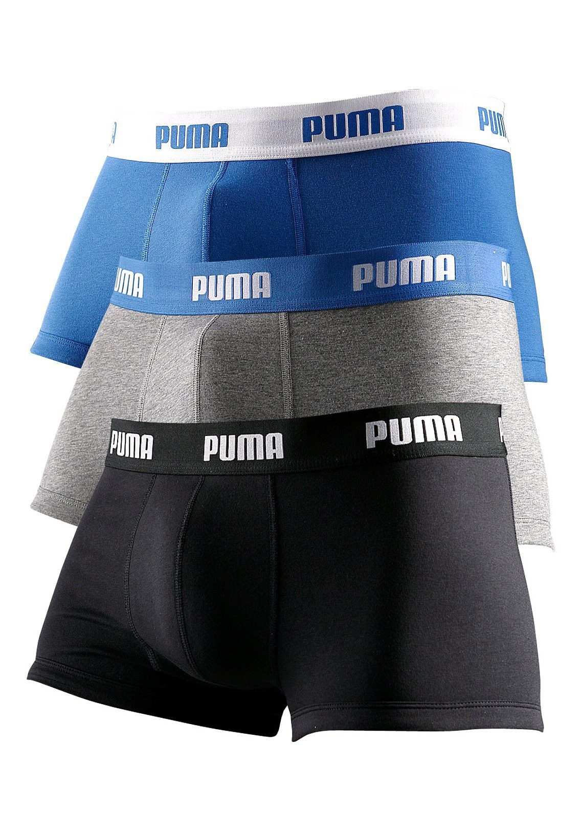 Puma Herren Hipster Packung in bunt, Größe XL