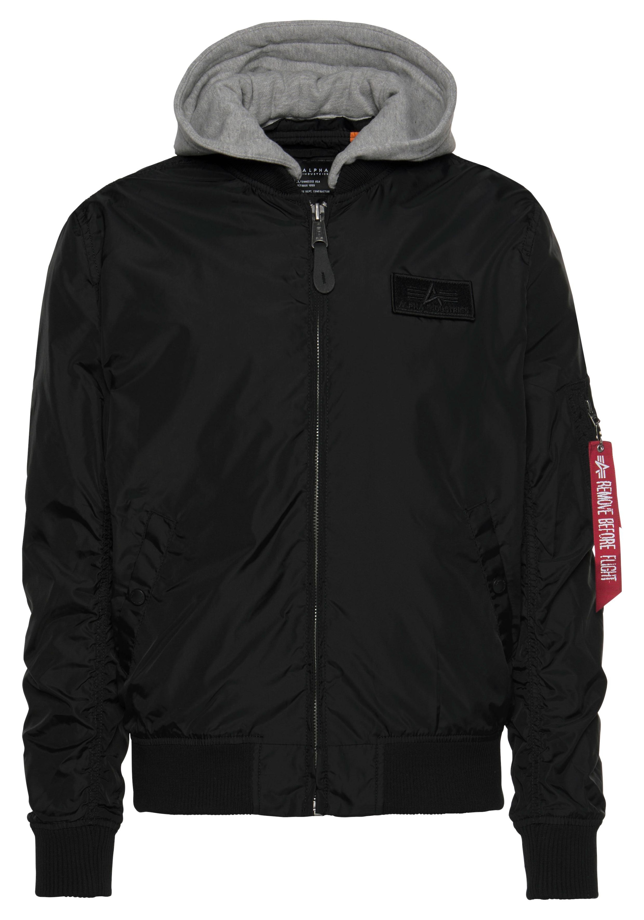 Alpha Industries Bomberjacke »MA-1 TT HOOD«, mit Kapuze