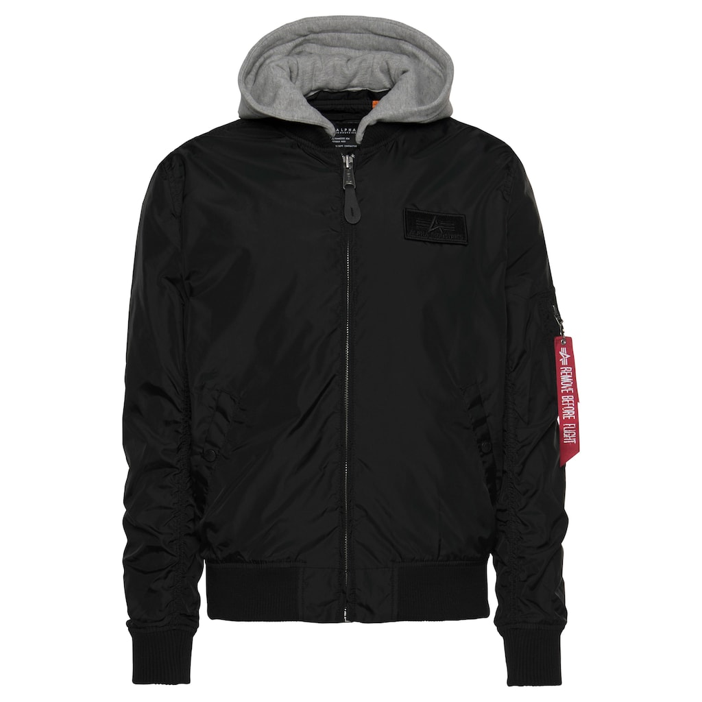 Alpha Industries Bomberjacke »MA-1 TT HOOD«, mit Kapuze