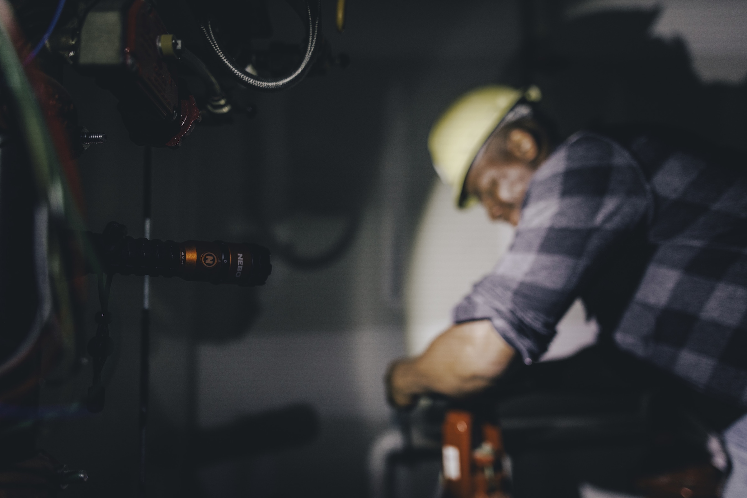 NEBO LED Taschenlampe »Master Series FL750«, wiederaufladbar, Zoom, Magnetfuß, Trageclip