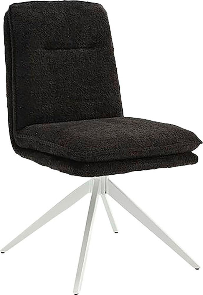 Home affaire Esszimmerstuhl »Valencia«, (Set), 2 St., Boucle, verschiedene Gestelle in Holz oder Metall