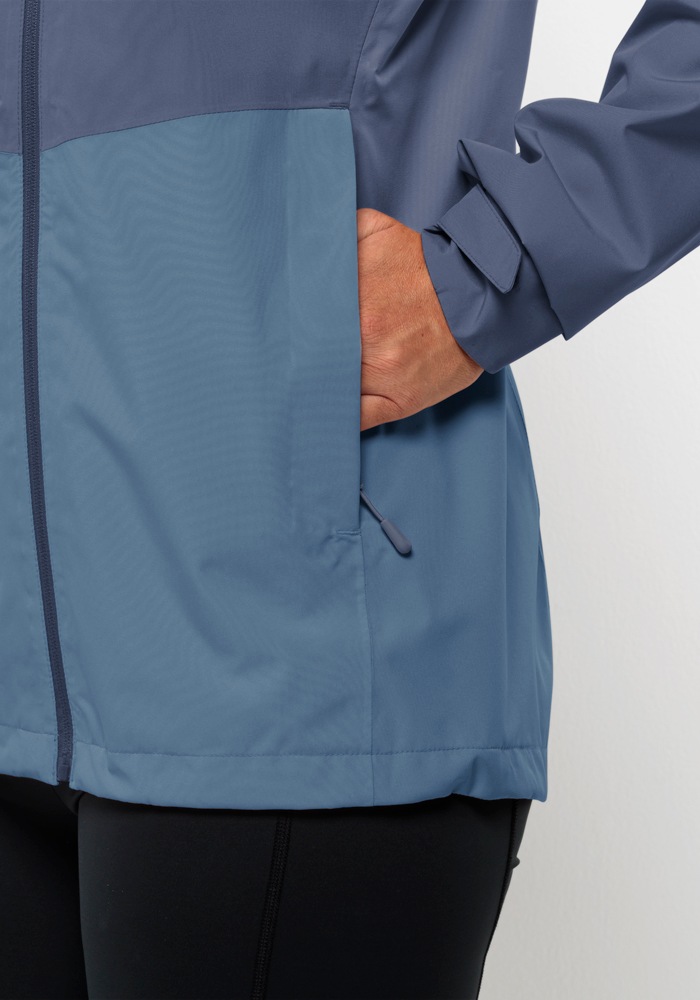 Jack Wolfskin Outdoorjacke »WEILTAL 2L JKT W«, mit Kapuze