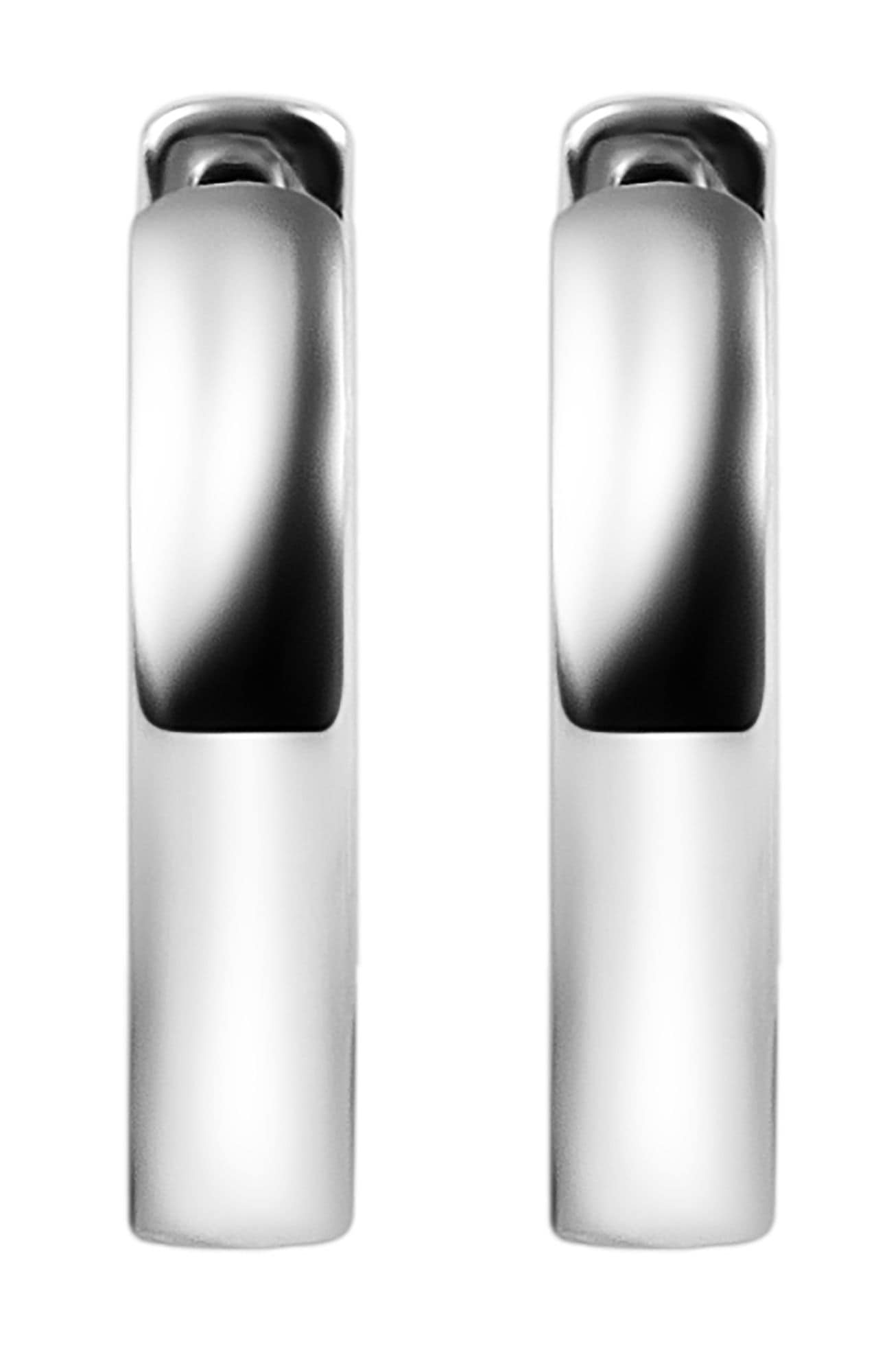Adelia´s Paar Creolen »Damen Ohrringe ¿ Klappcreole aus 925 Silber«