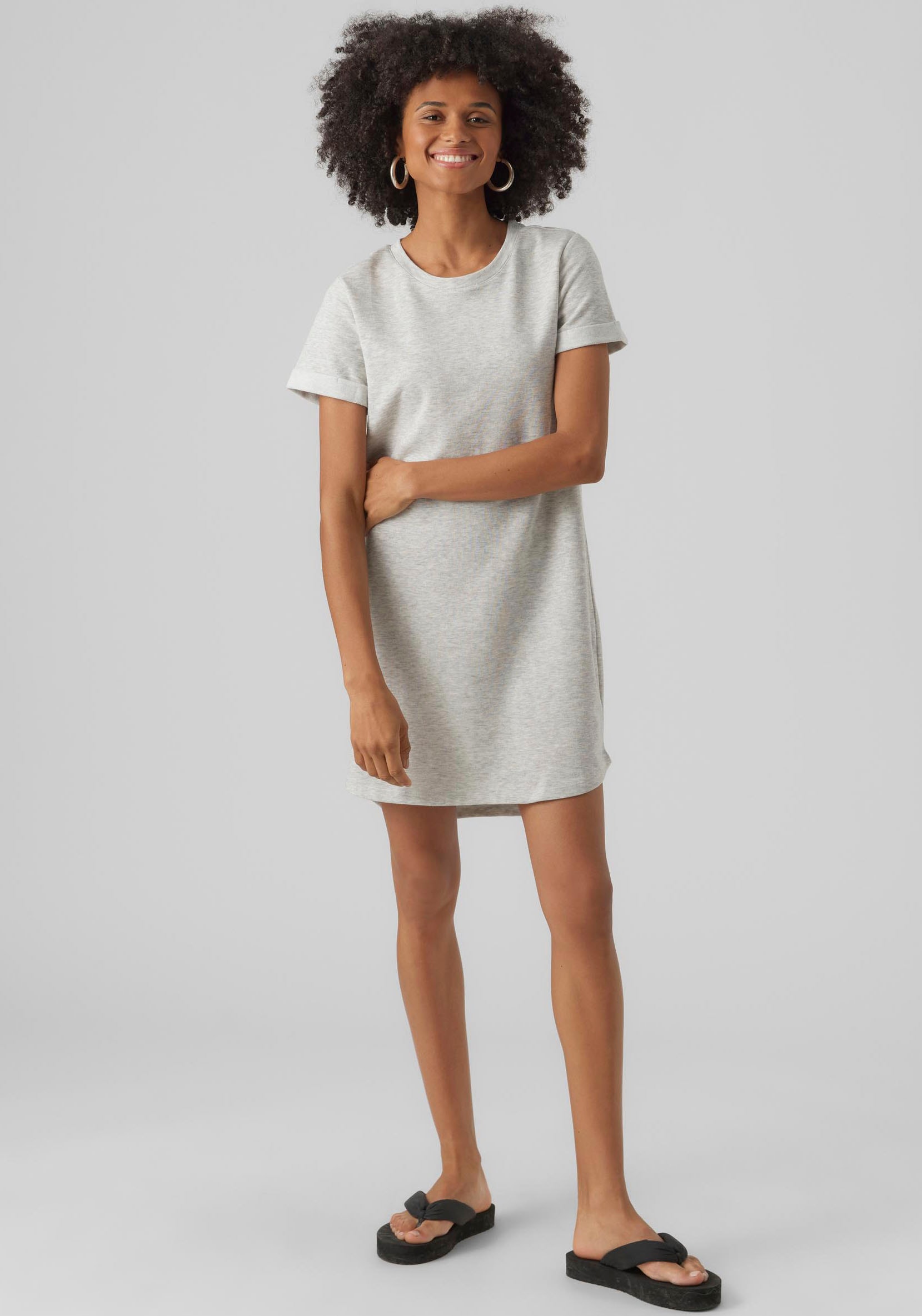 Vero Moda Jerseykleid »VMSASHAMILLA SS SWEAT DRESS NOOS«