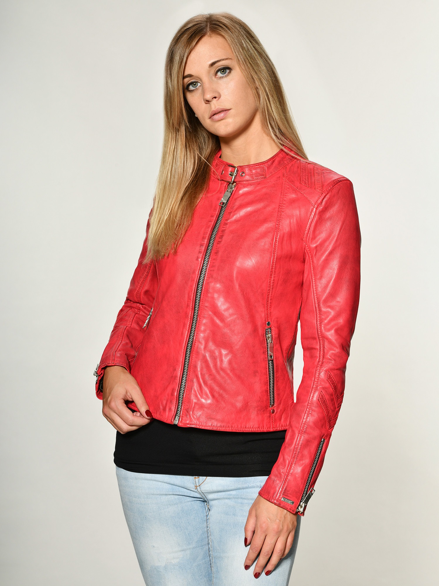 Maze Lederjacke »Lederjacke Lindsay«