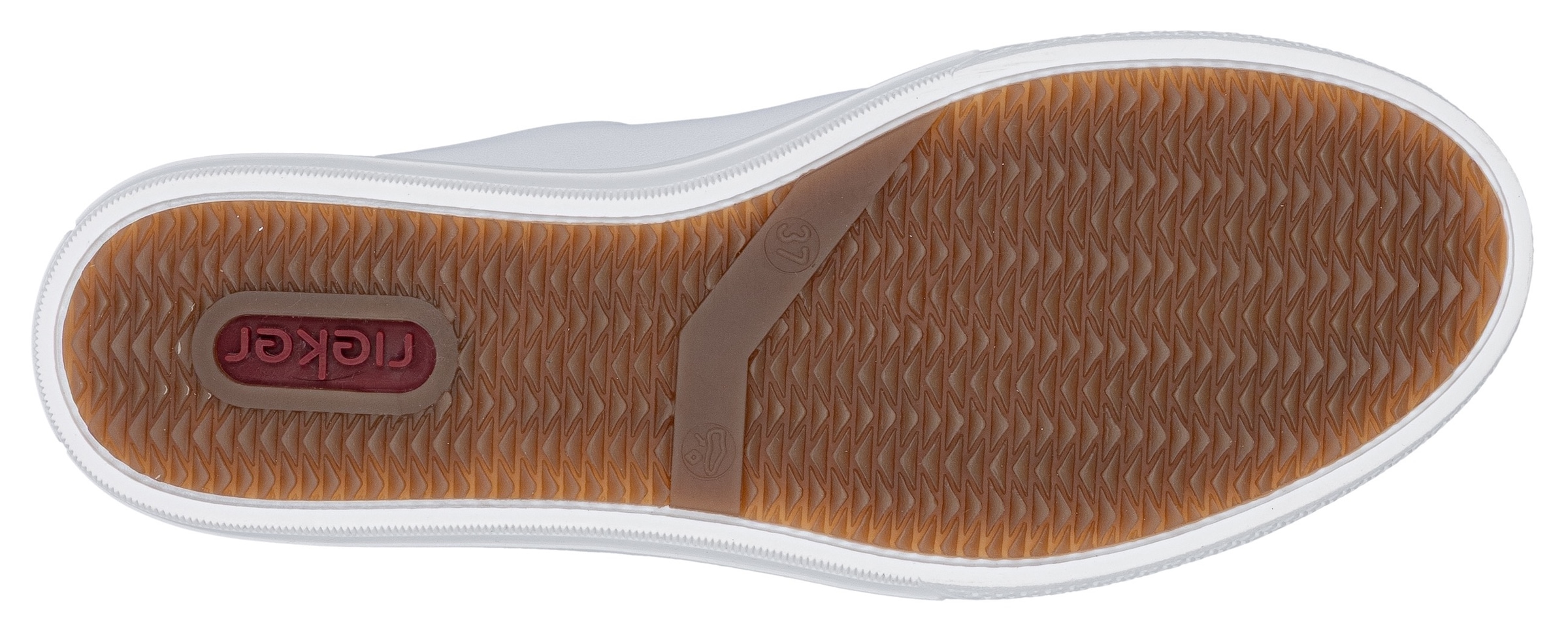 Rieker Sneaker  mit Memosoft-Innensohle, Freizeitschuh, Halbschuh, Schnürschuh