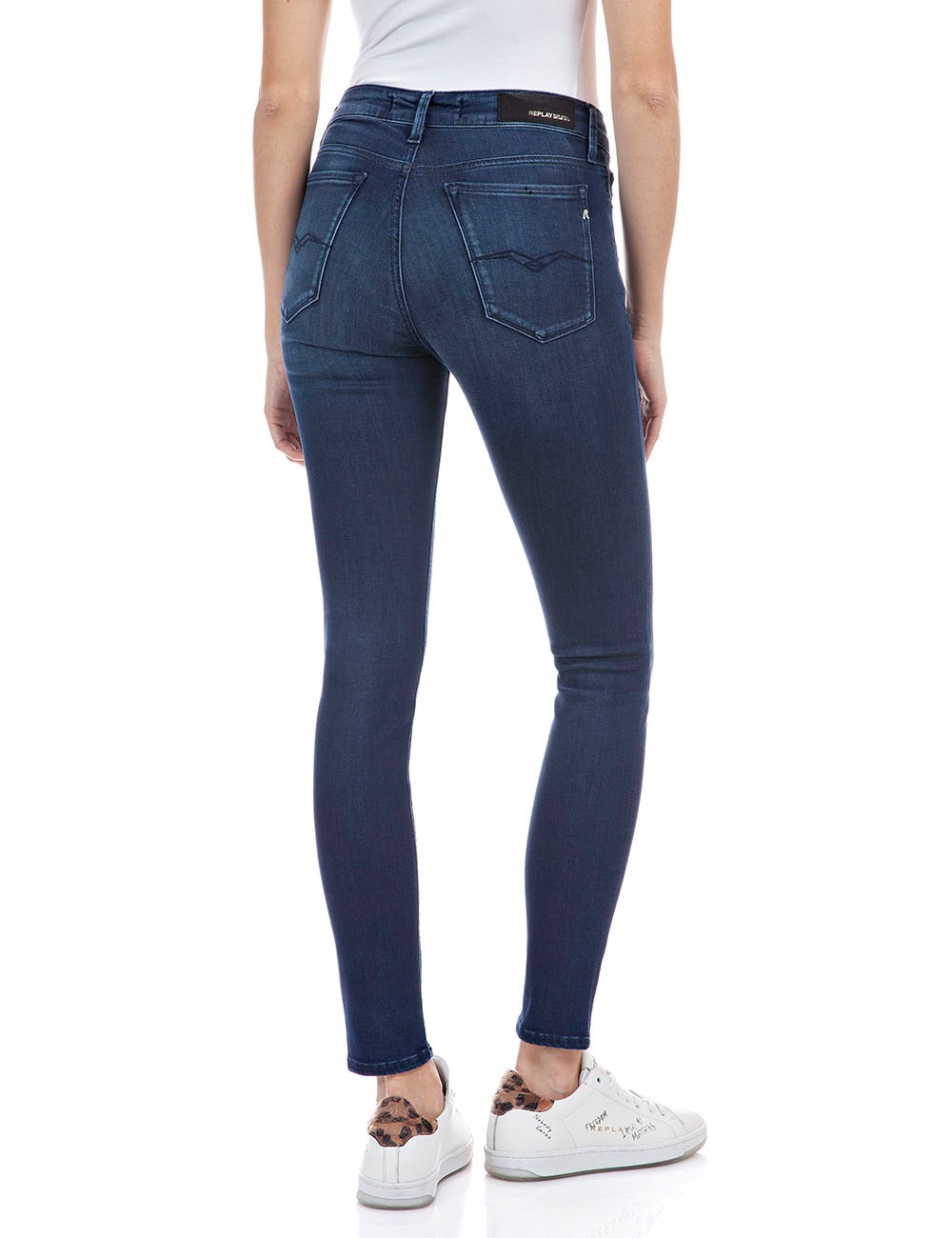 Replay Skinny-fit-Jeans »Luzien«, mit nachhaltigem Baumwollanteil