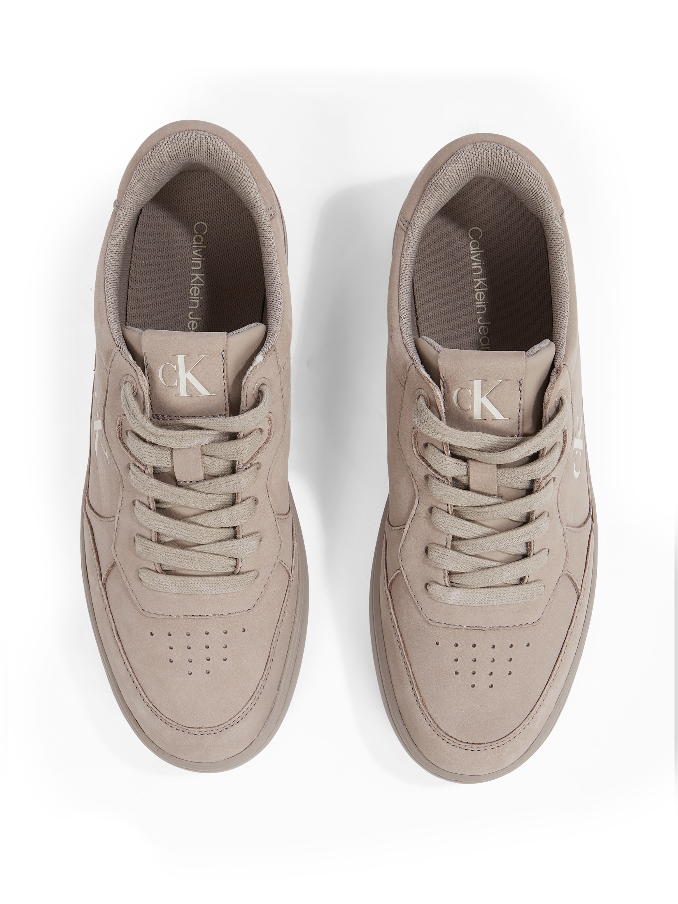 Calvin Klein Jeans Sneaker »CLASSIC CUPSOLE WAVE MG CS«, Freizeitschuh, Halbschuh, Schnürschuh in klassischer Optik