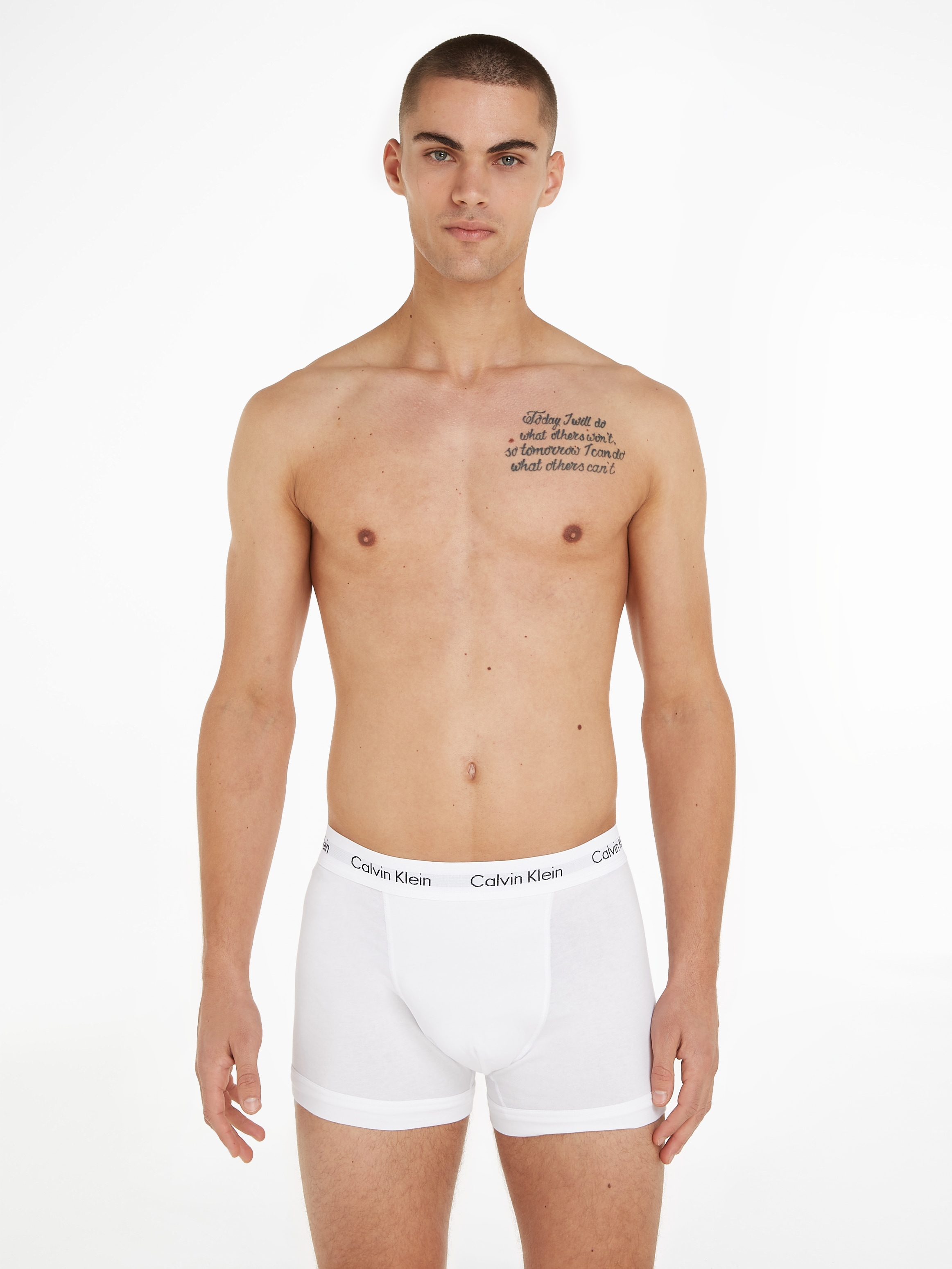 Calvin Klein Underwear Trunk »TRUNK 7PK« Packung, 7er-Pack, 7 Stk. Mit elastischem Bund