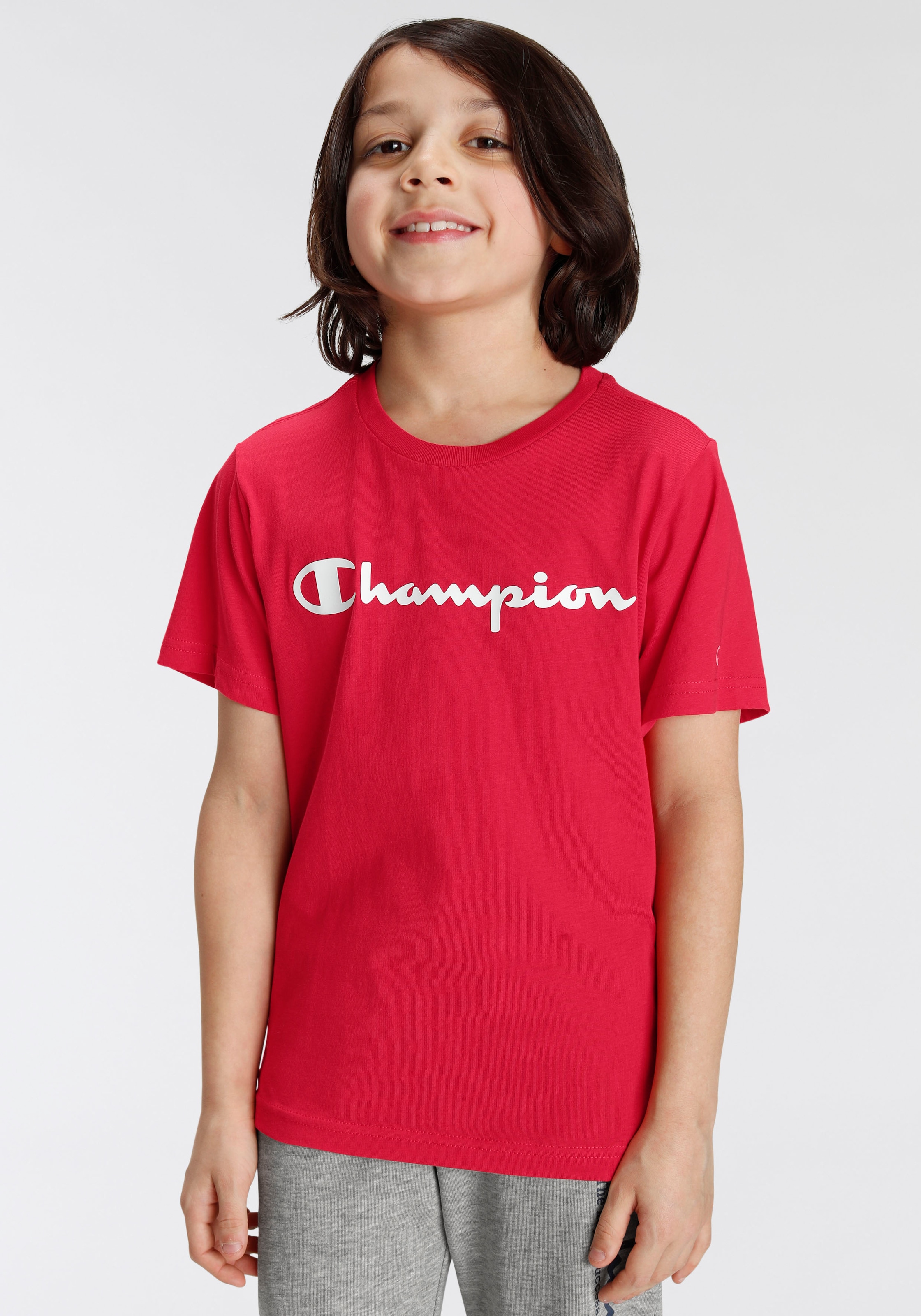 bei T-Shirt« Champion T-Shirt kaufen »Crewneck OTTO