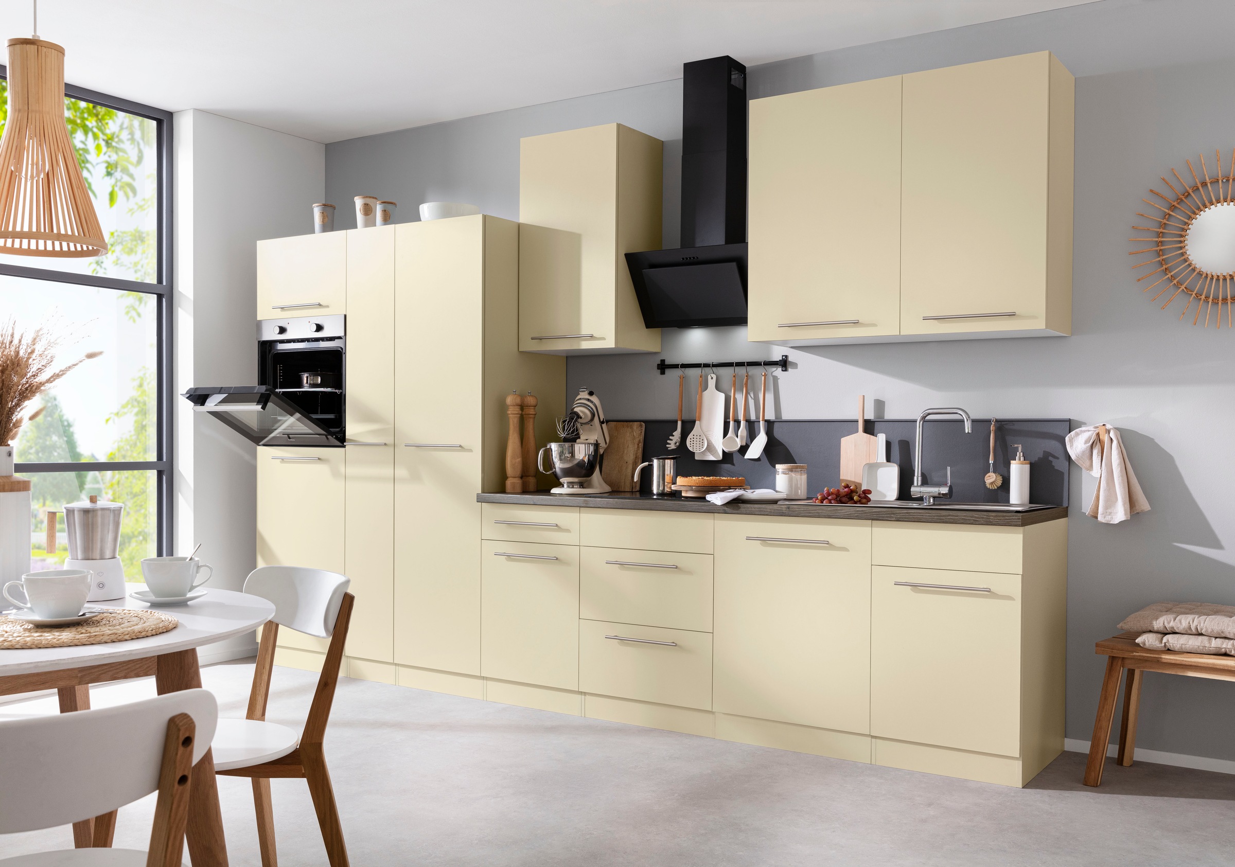 wiho Küchen Küchenzeile »Unna« ohne E-Geräte, Breite 360 cm