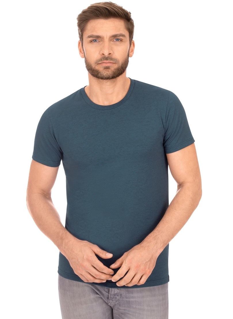 Trigema T-Shirt »TRIGEMA Slim Fit T-Shirt aus DELUXE Baumwolle« online  shoppen bei OTTO | Sport-T-Shirts