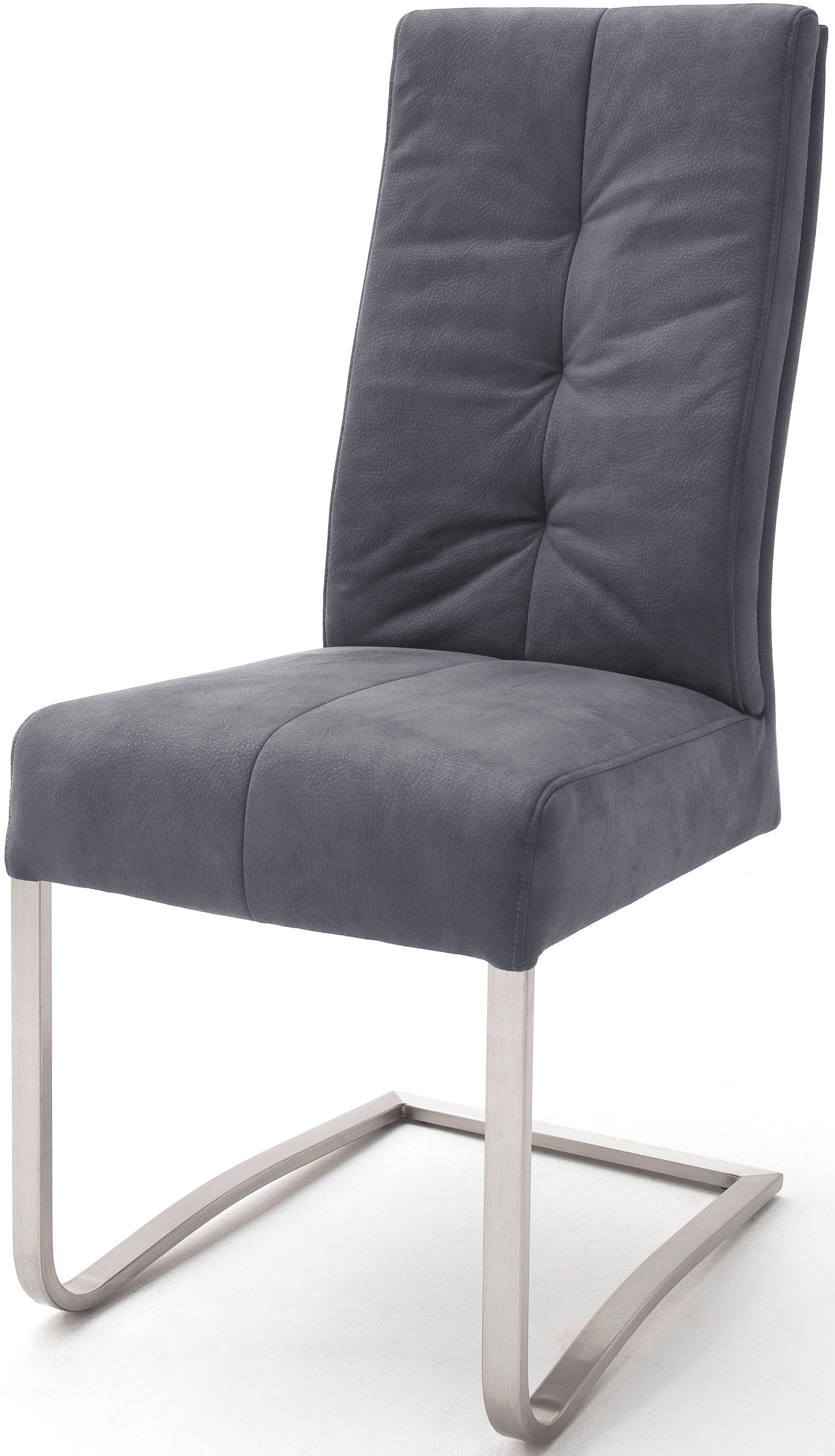 MCA furniture Esszimmerstuhl »Salva Schwingstuhl 1«, (Set), 2 St., Microfaser, mit Tonnentaschenfederkern, belastbar bis max. 120 kg