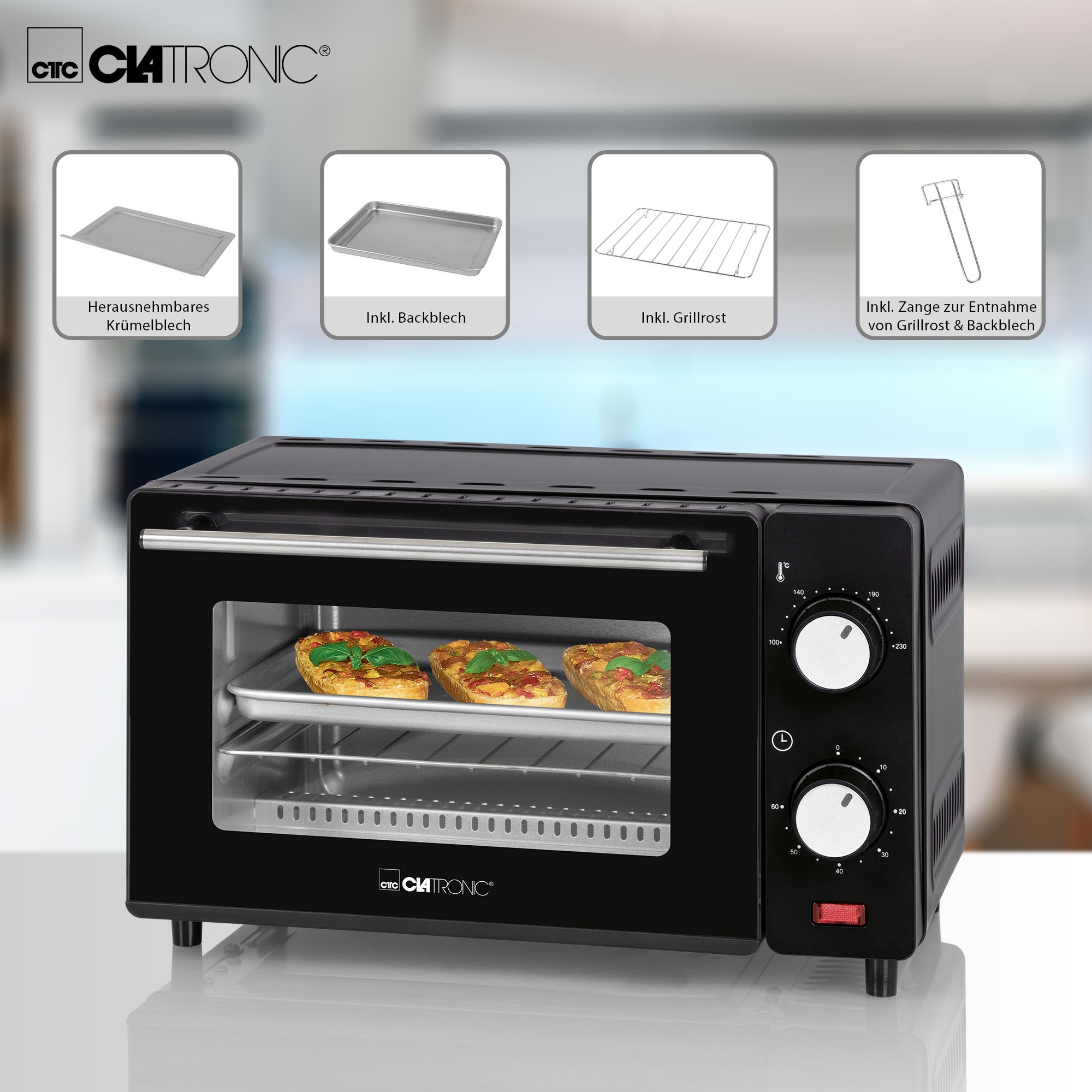 CLATRONIC Minibackofen »MB 3746«