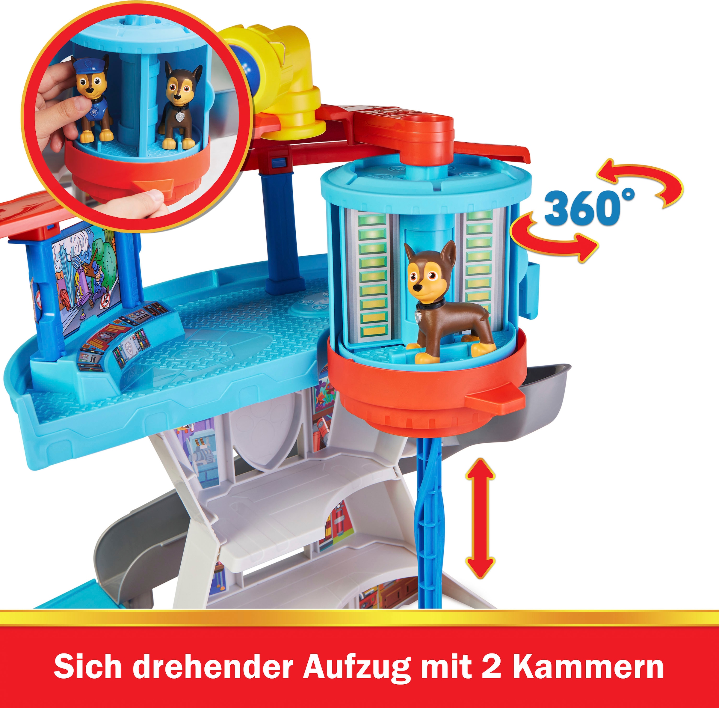 Spin Master Spielwelt »Paw Patrol - Lookout Tower Playset (Hauptquartier)«